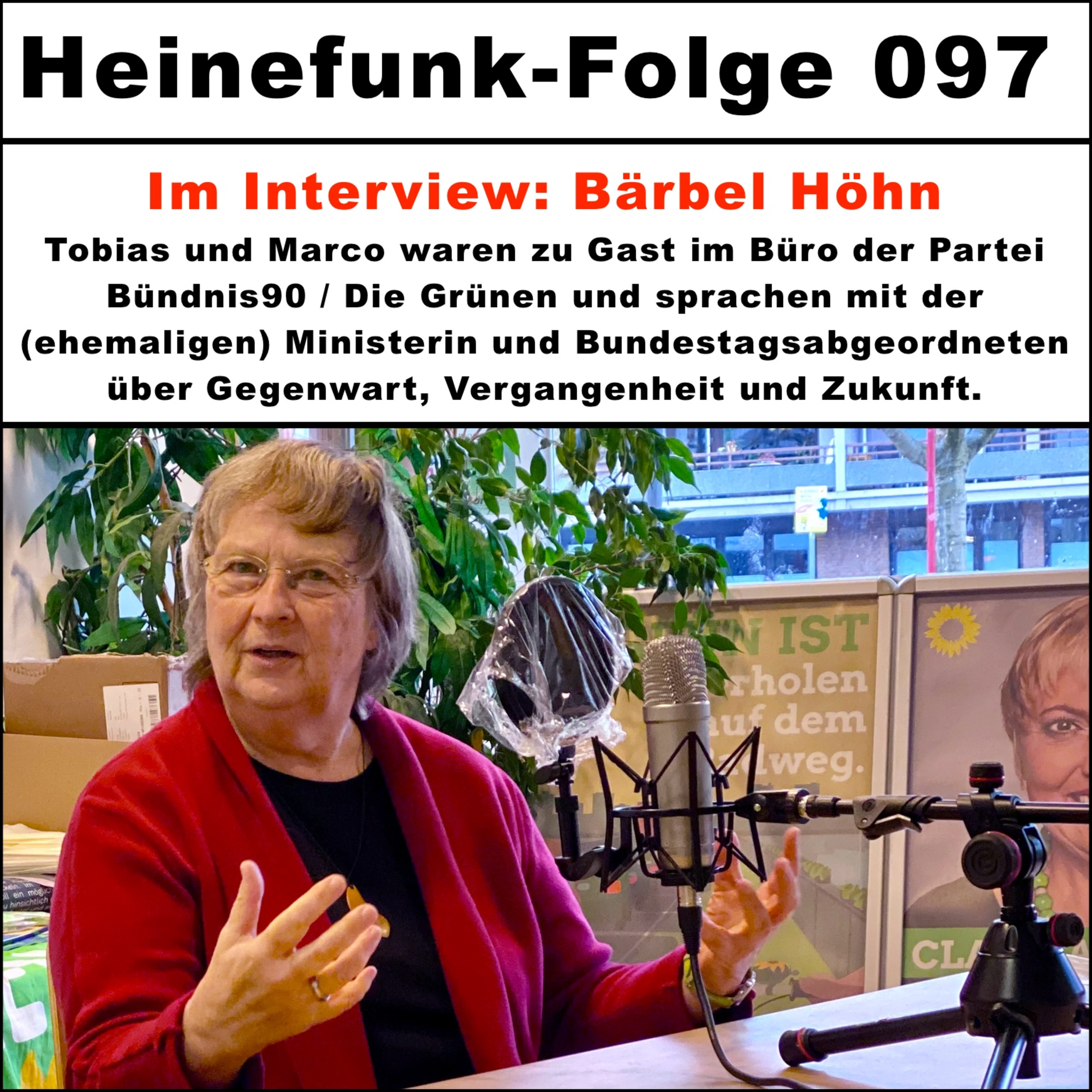 Heinefunk-Folge 097 - Im Interview: Bärbel Höhn episode artwork