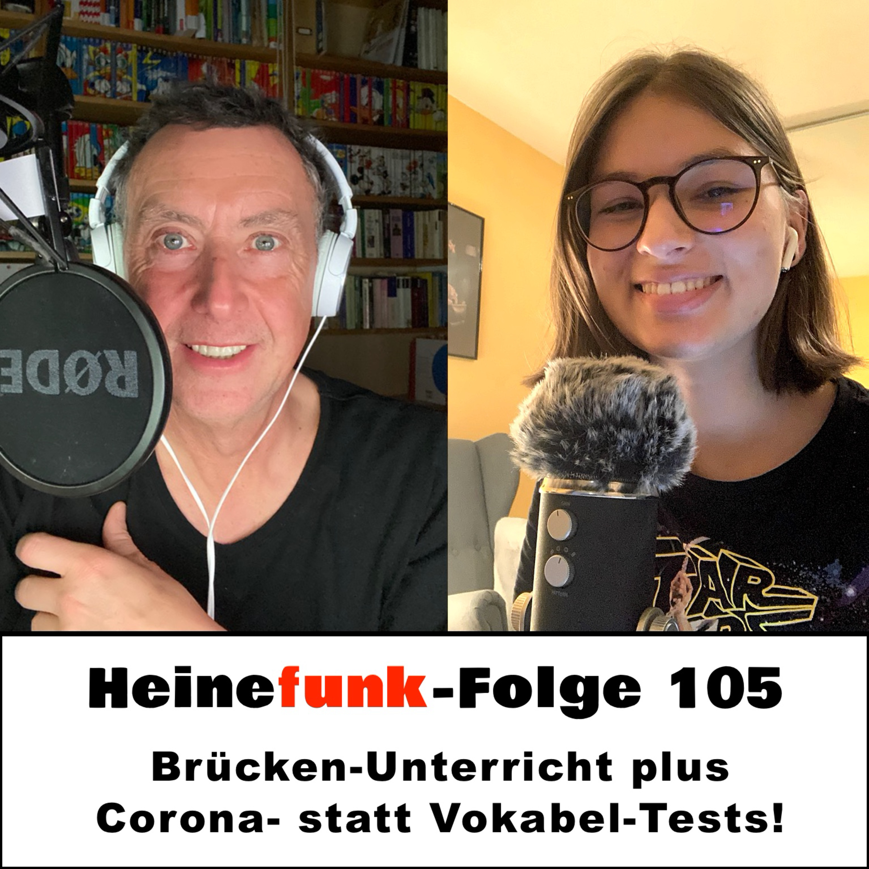 Heinefunk-Folge 105: Brücken-Unterricht plus Corona- statt Vokabel-Tests! episode artwork