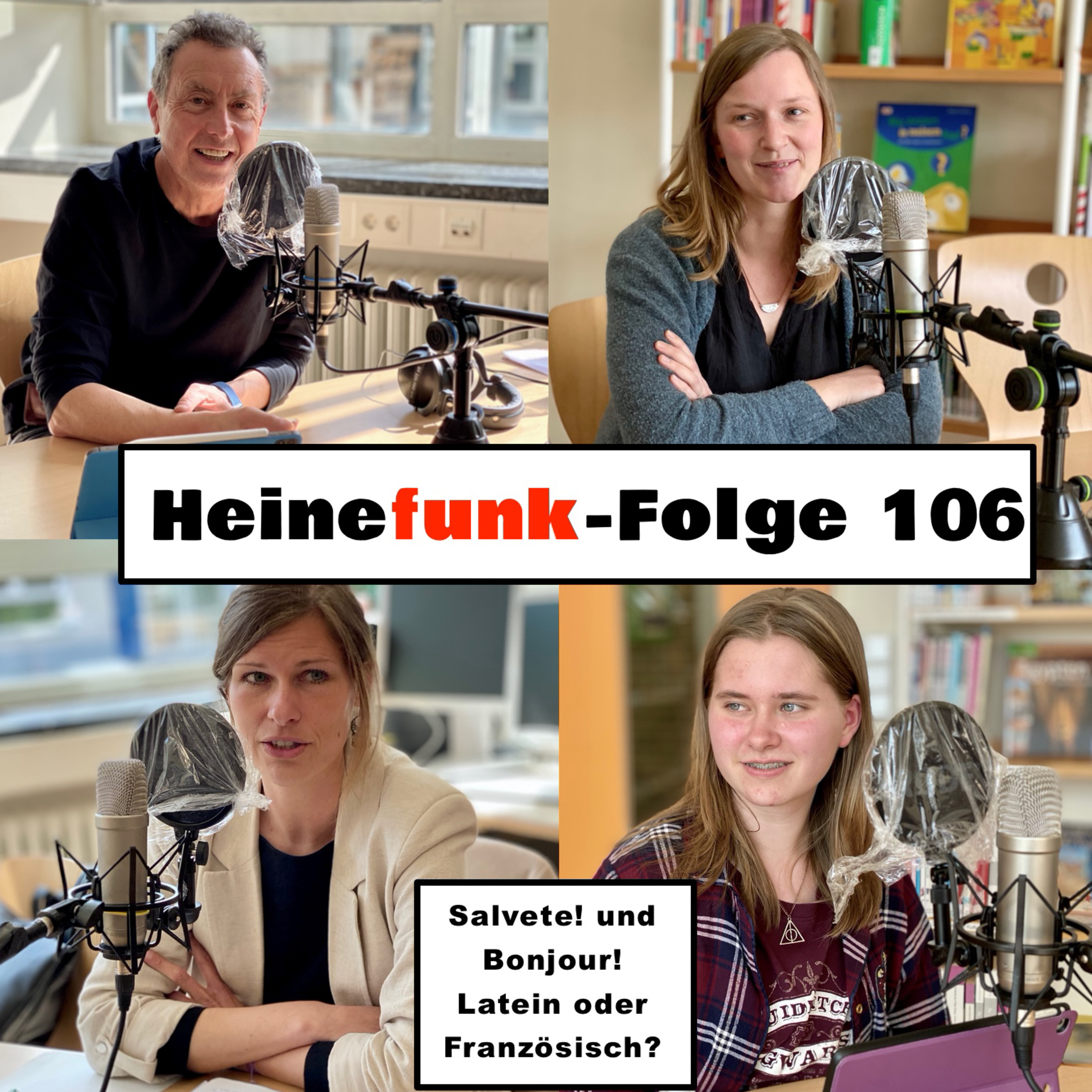 Heinefunk-Folge 106: Salvete! und Bonjour! Latein oder Französisch? Frau Teske und Frau Roer geben Auskunft episode artwork