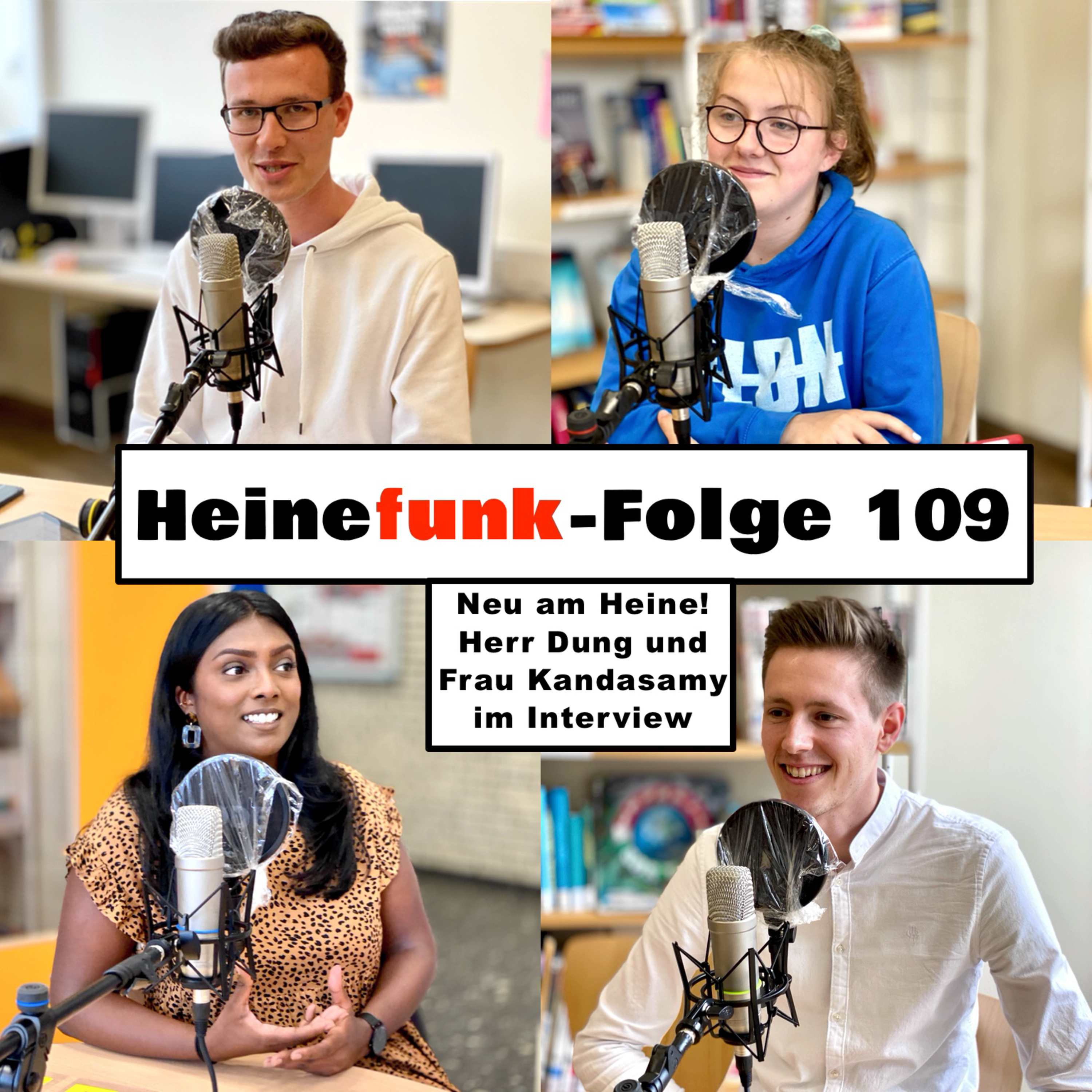 Heinefunk-Folge 109: Neu am Heine. Herr Dung und Frau Kandasamy im Interview episode artwork