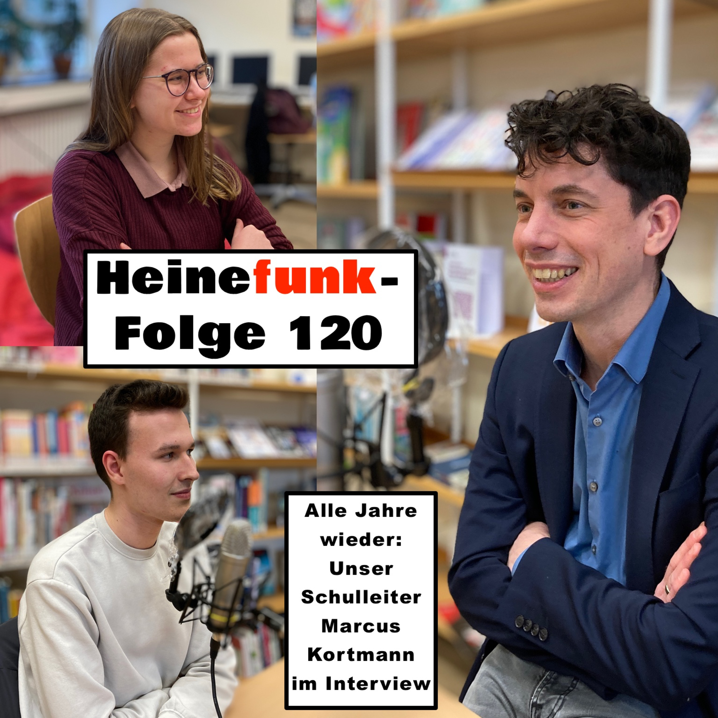 Heinefunk-Folge 120: Alle Jahre wieder: Unser Schulleiter Marcus Kortmann im Interview episode artwork