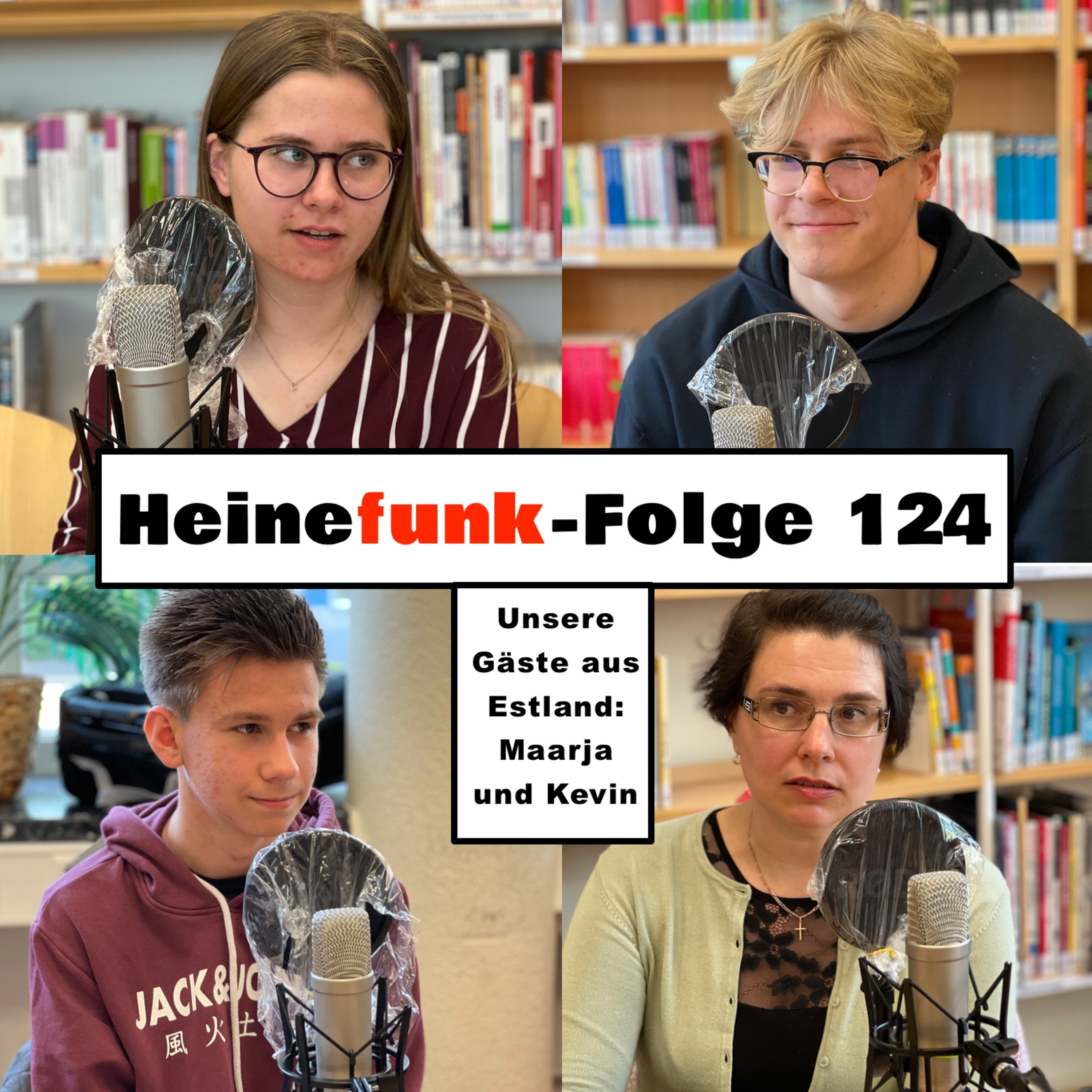 Heinefunk-Folge 124: Unsere Gäste aus Estland: Maarja und Kevin episode artwork