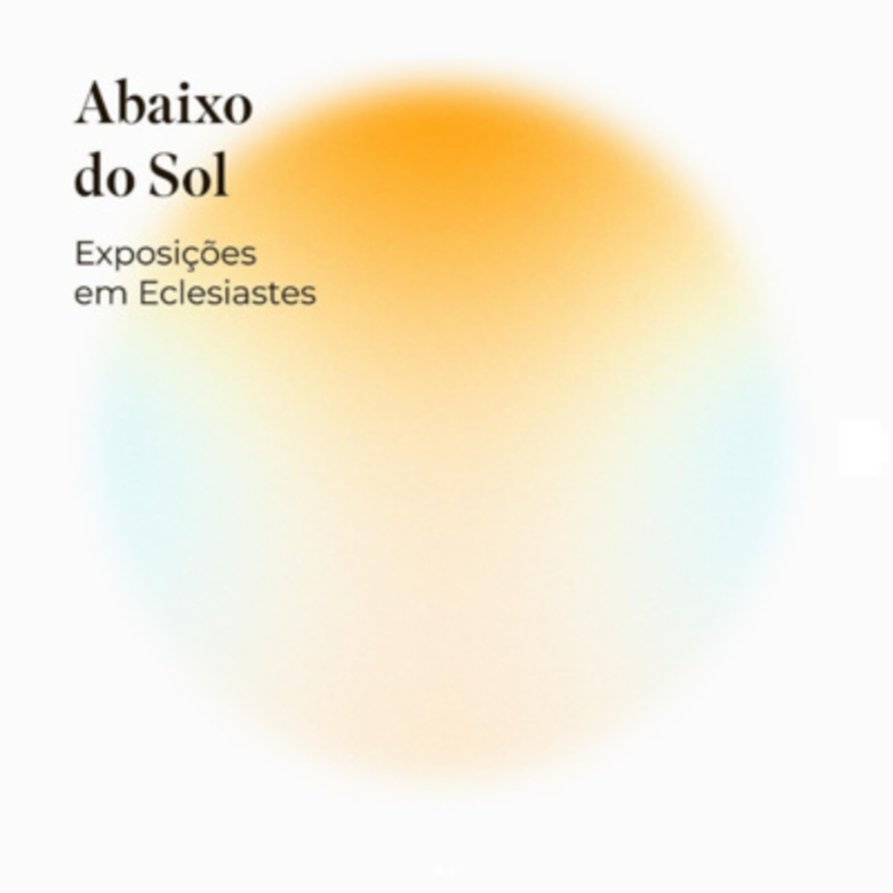 Abaixo do Sol #02 - Trabalho episode artwork