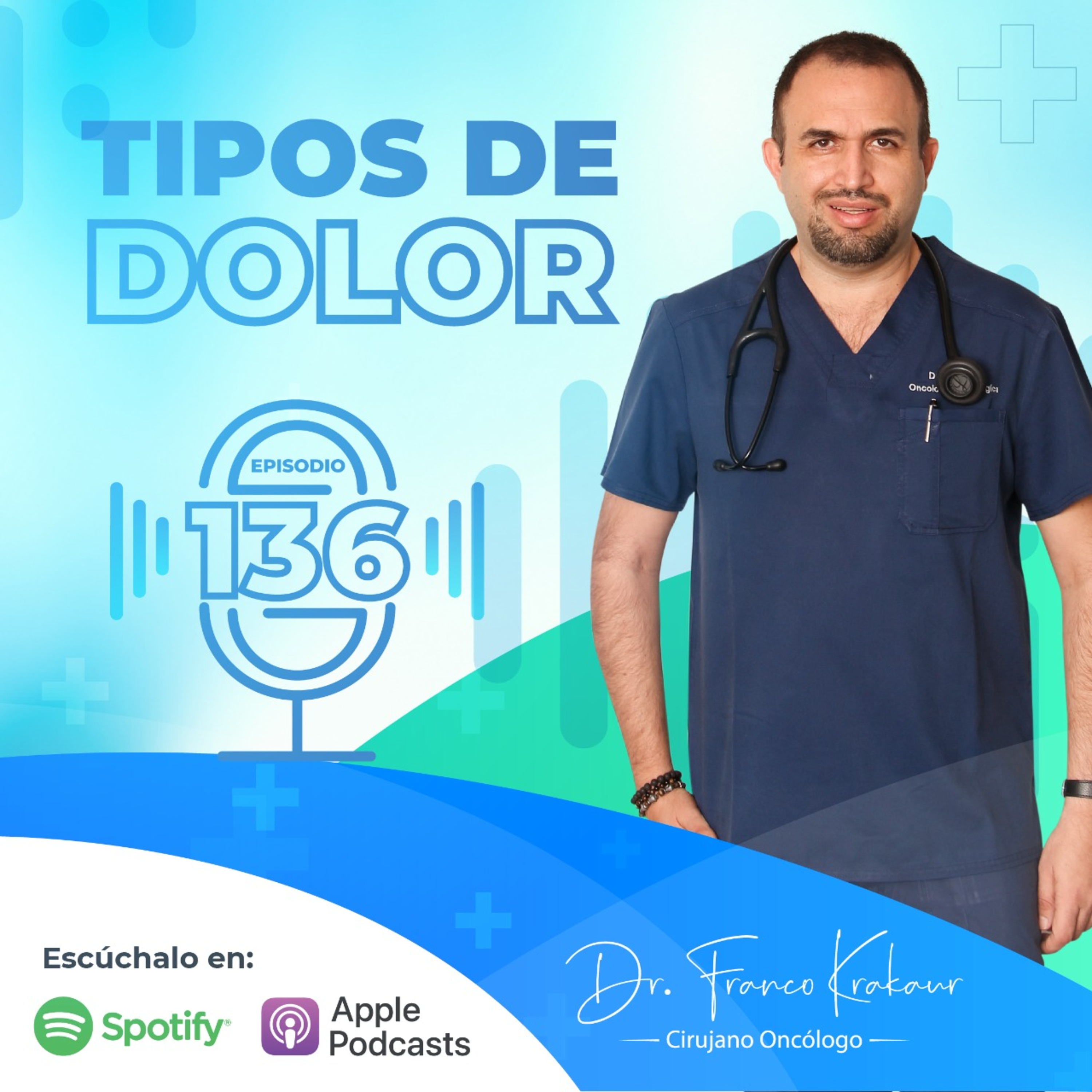Tipos De Dolor/ Episodio #136 / Dra. Nayeli Guillen / Dr. Franco Krakaur episode artwork