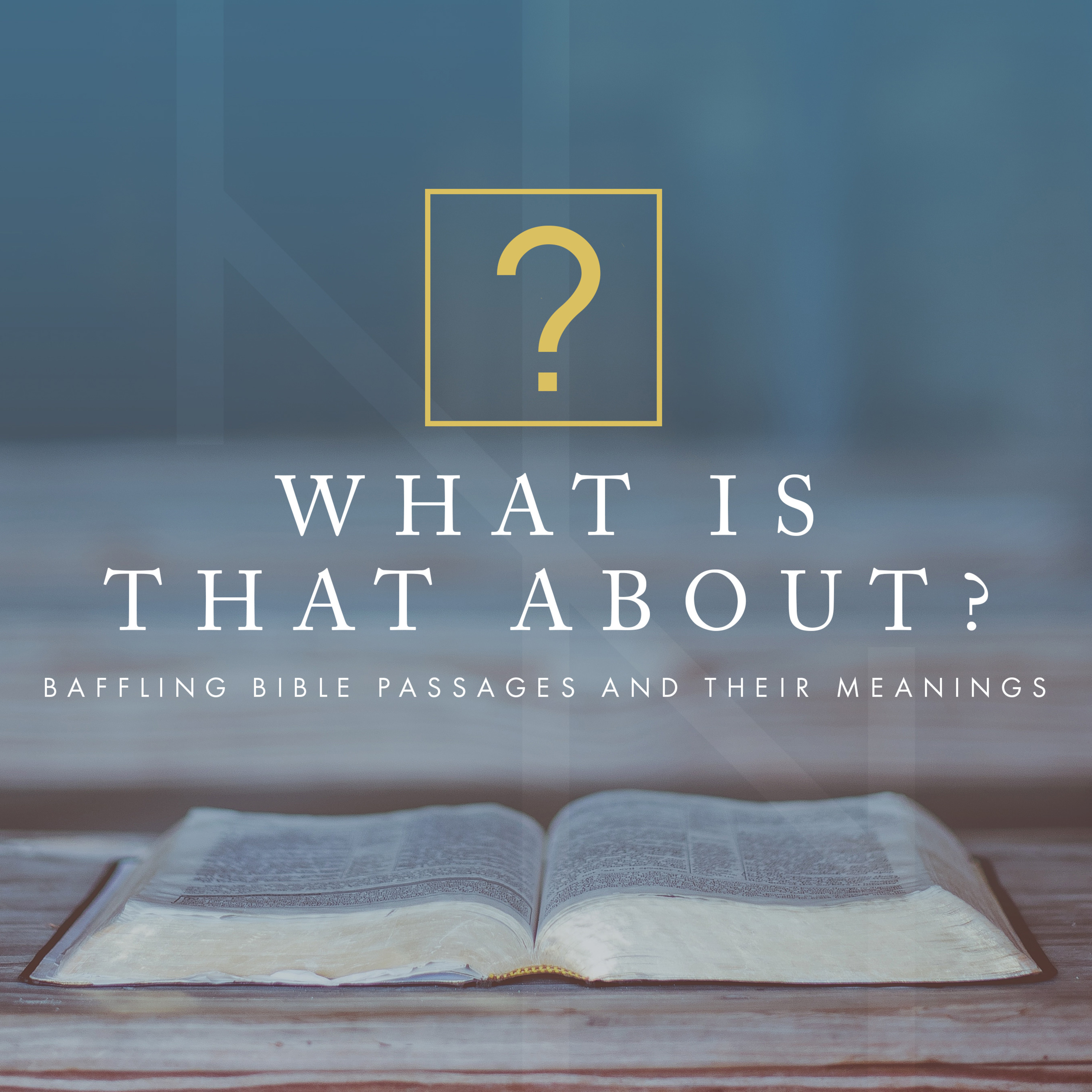 What is That About? Part 3 - Pastor Adam Sidler episode artwork