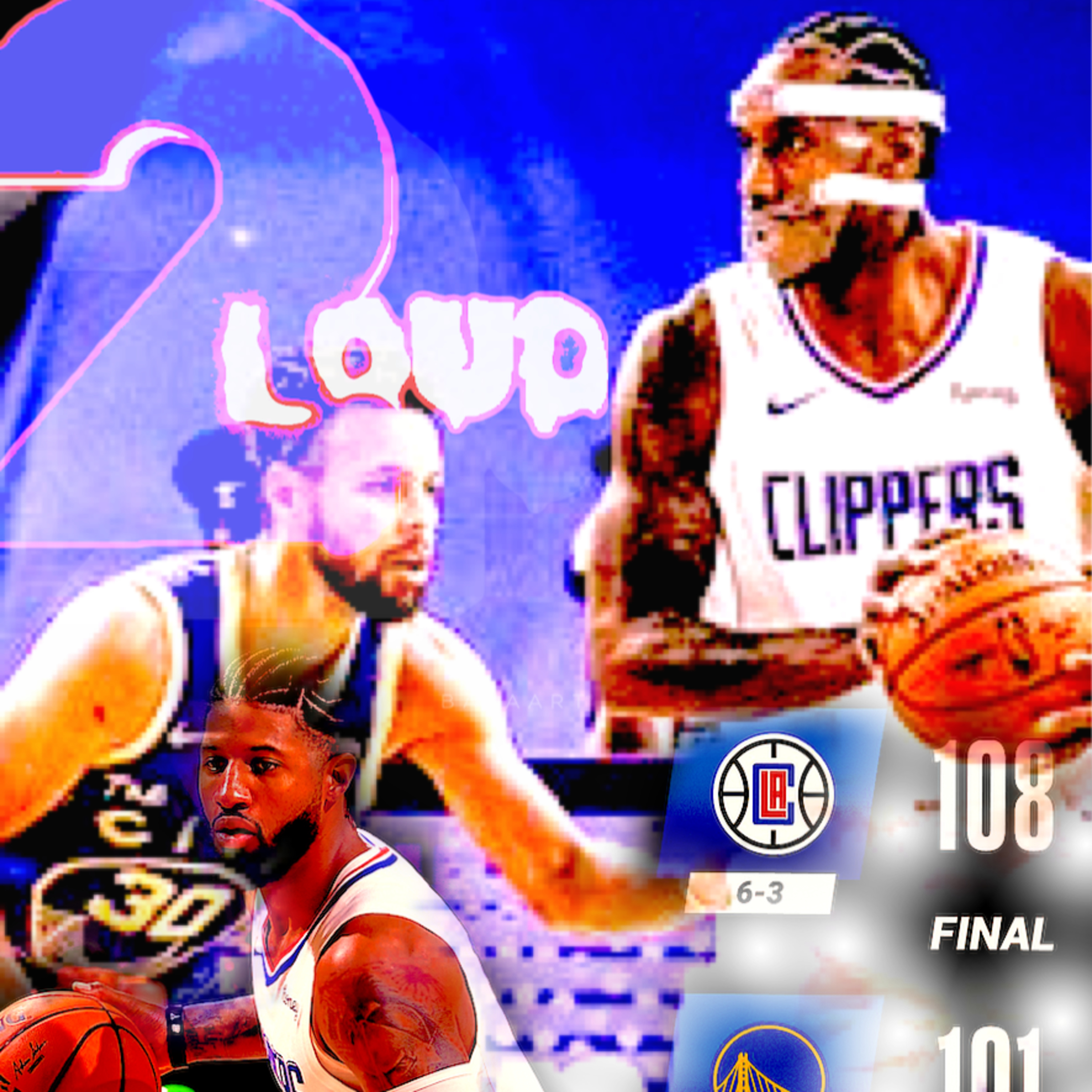 2Loud Live Clippers vs Warriors 1/6/21