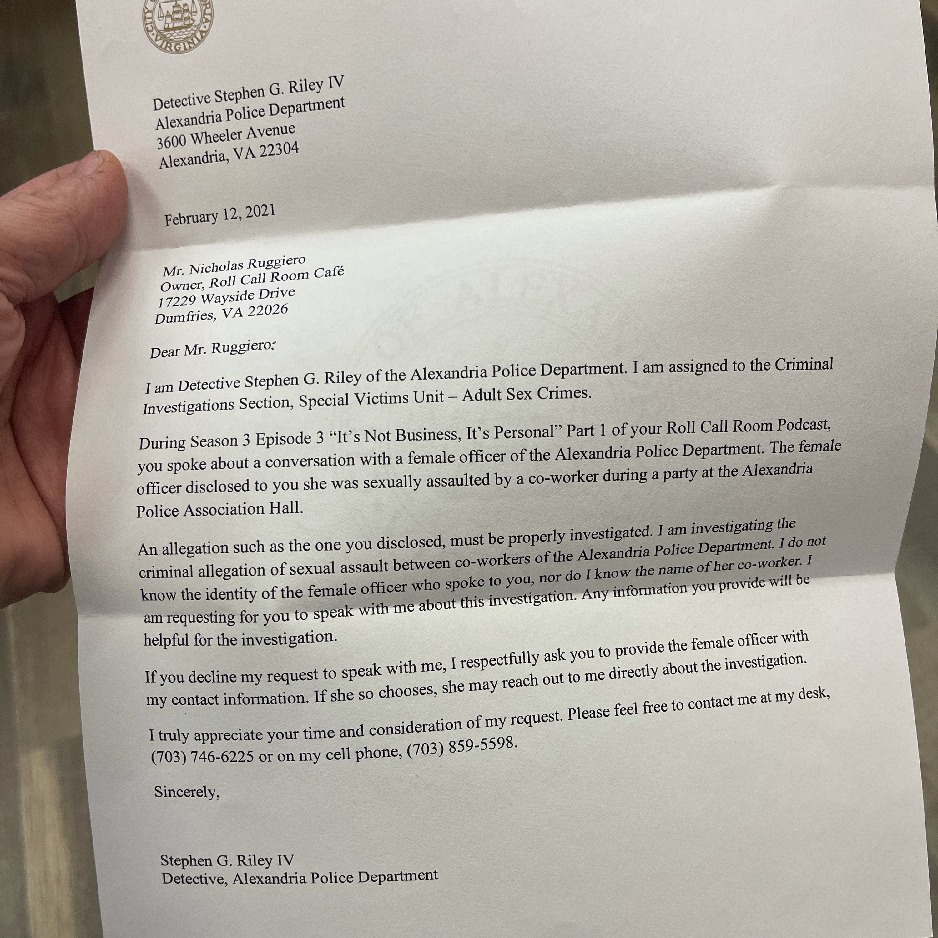 Roll Call Room Podcast