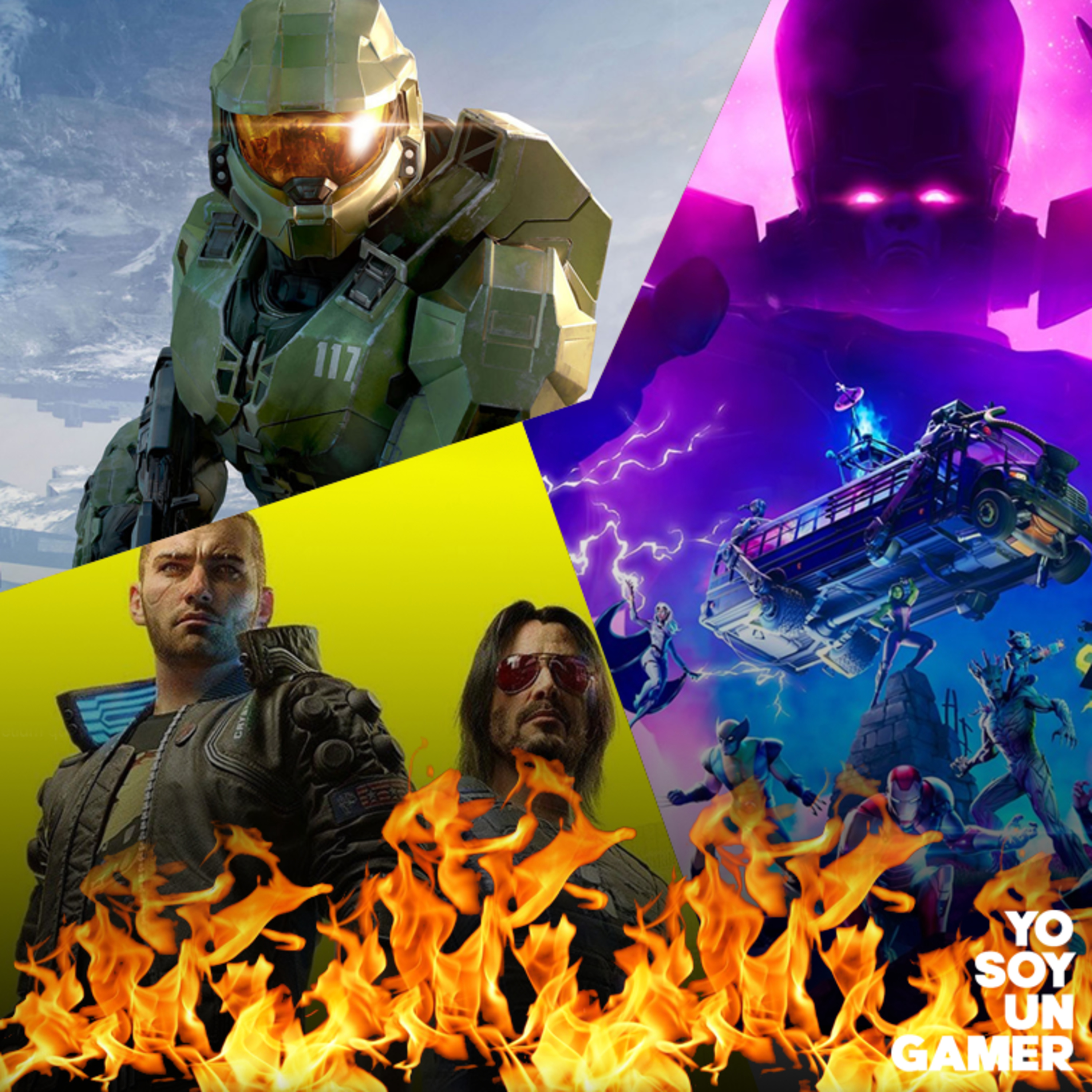 Lo más caliente | 1 de diciembre 2020 - Halo Battle Royale, Cyberpunk 2077 sigue los pasos de GTA Online y Mandalorian para Fortnite