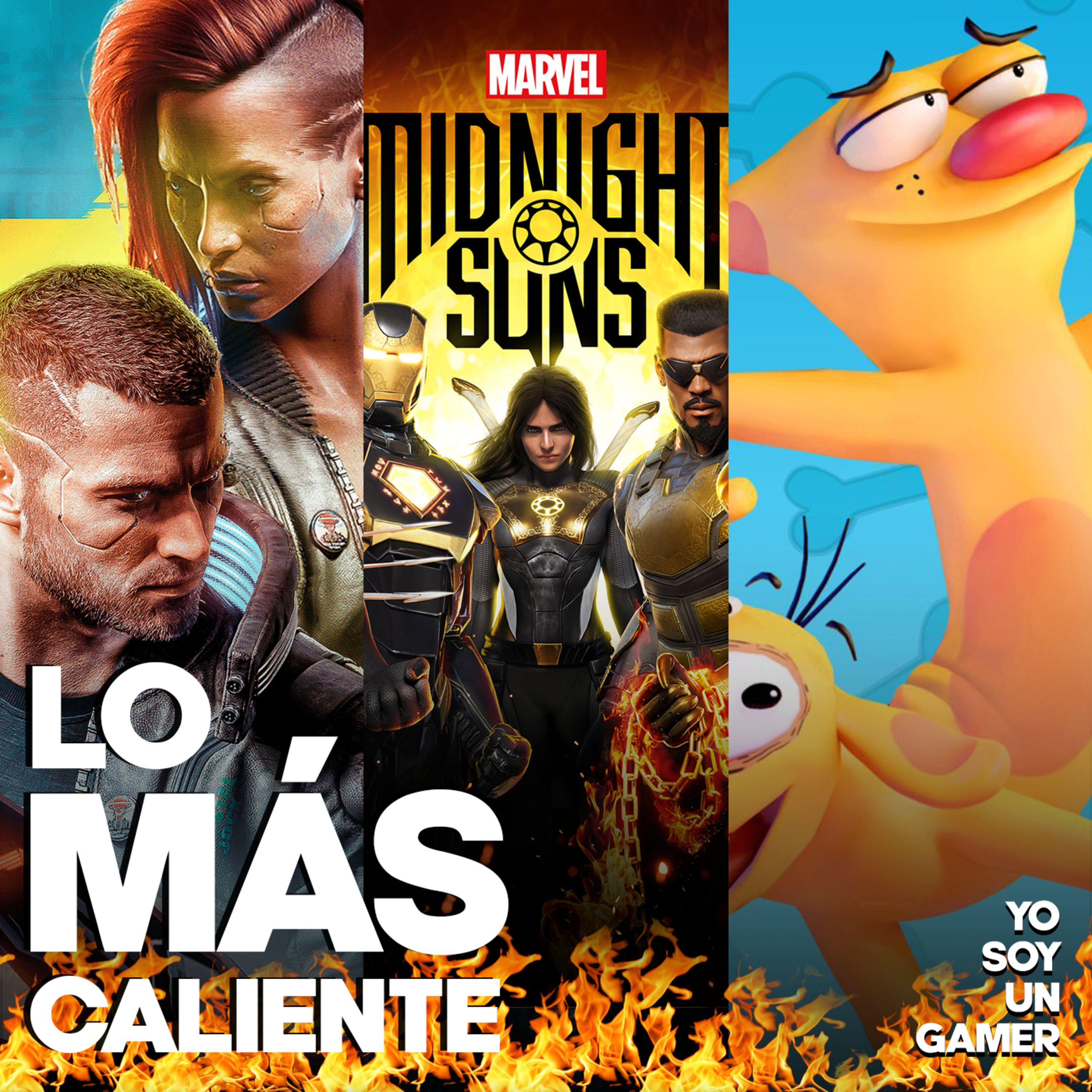 Nuevos detalles de Marvel’s Midnight Suns, Nintendo filtras fecha del juego de Nickelodeon y posible atraso a Cyberpunk next gen episode artwork