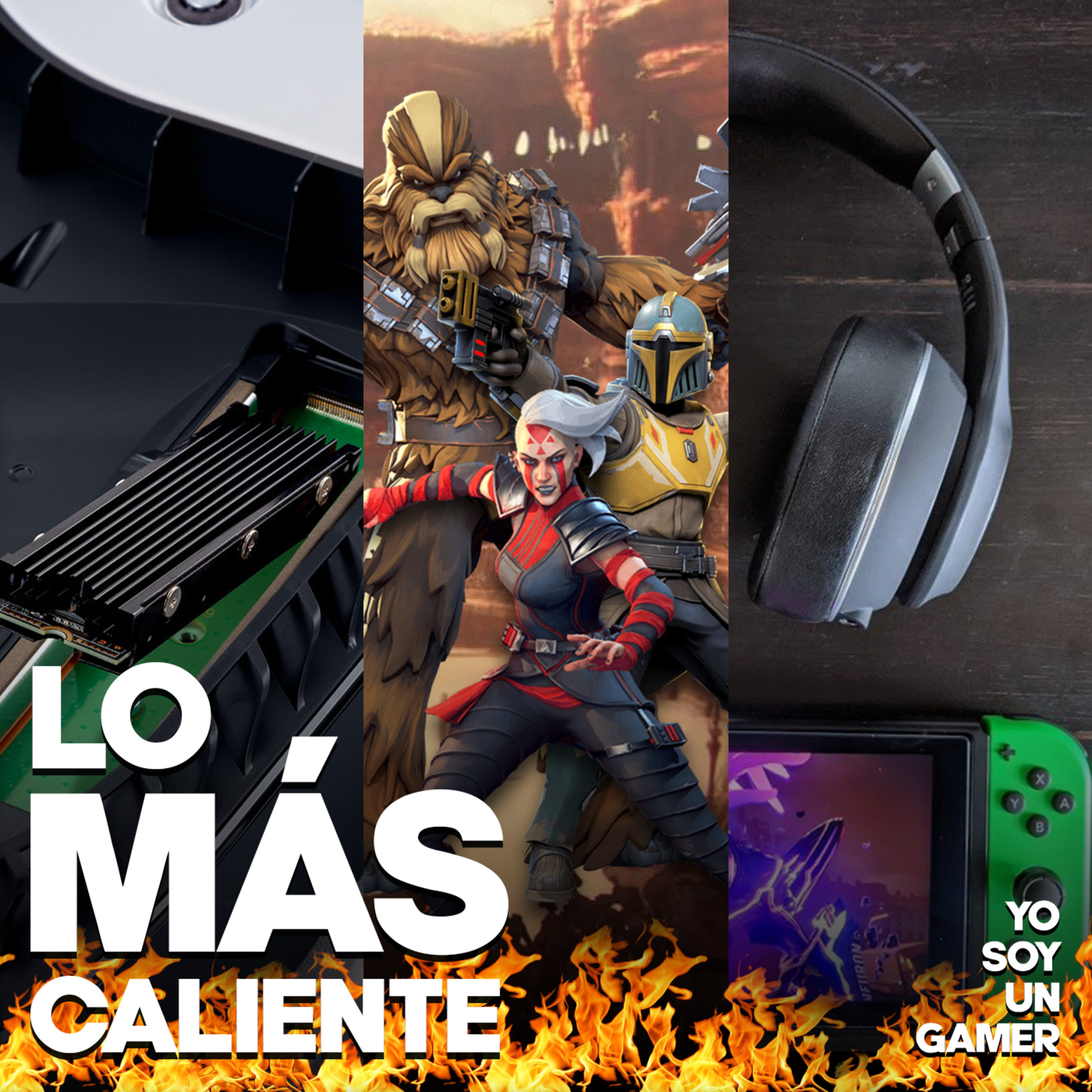 Nintendo añade Bluetooth audio al Switch, detalles preliminaries de Star Wars: Hunters y ya puedes expander la memoria del PS5