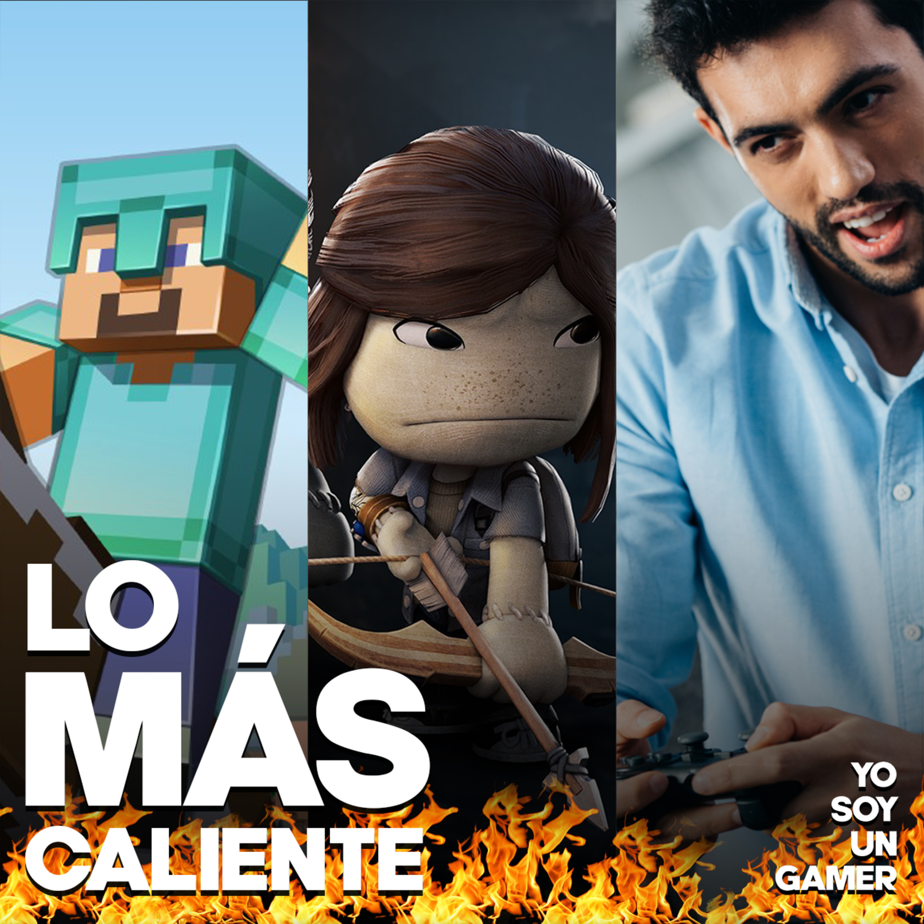 Minecraft llega al tope del gaming, crossover de Sackboy con The Last of Us y el ESRB apoya al público de habla hispana episode artwork