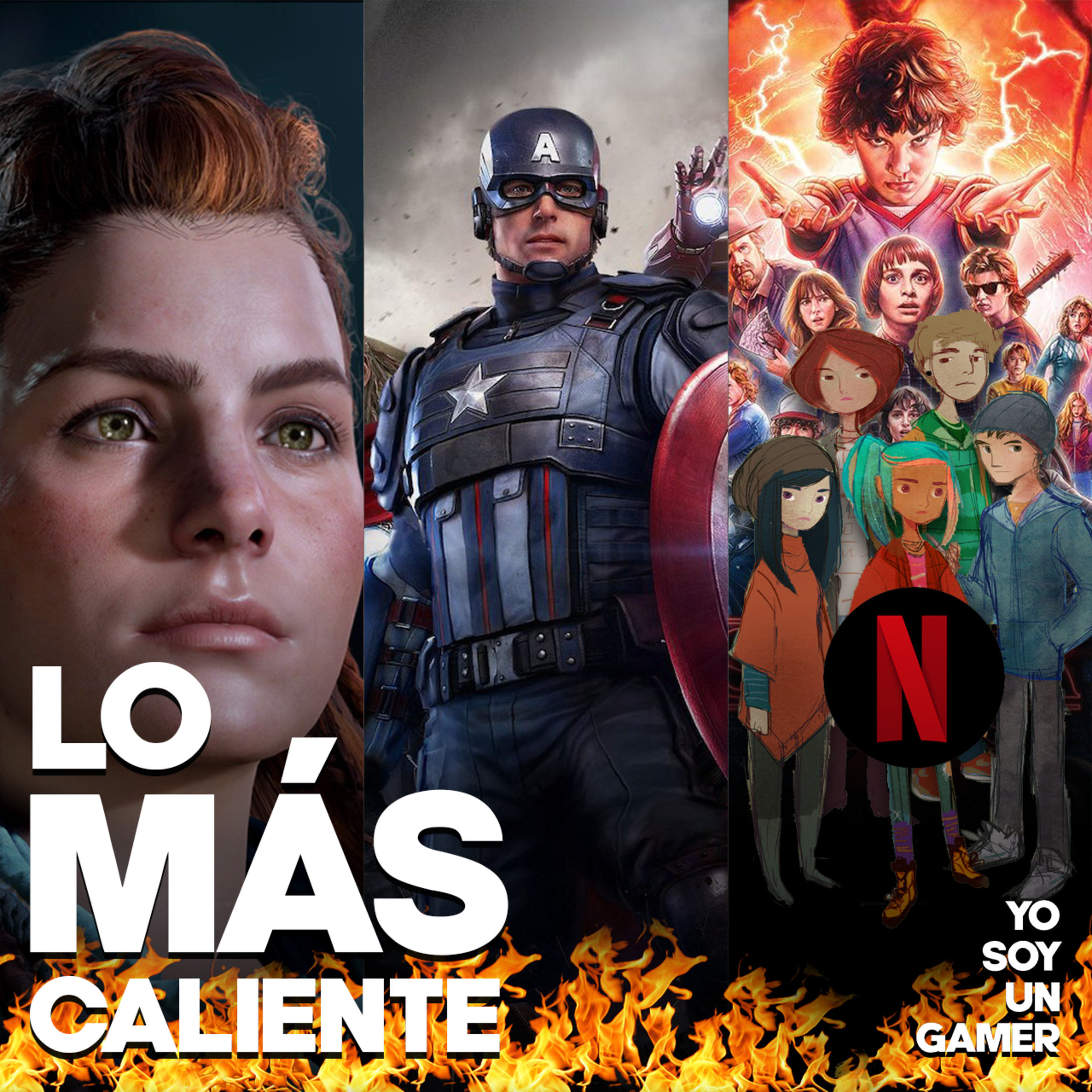 Guerrillla trabaja MMO de Horizon, Netflix invierte en gaming y Marvel’s Avengers pa’ Xbox Game Pass