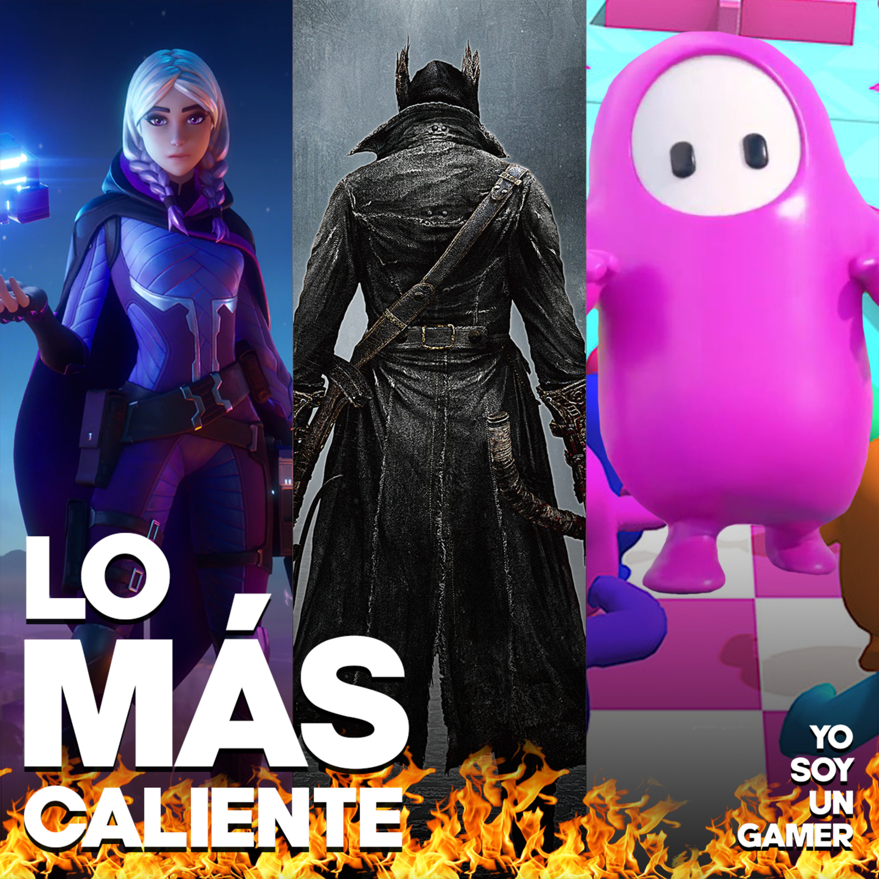 Fortnite pa’l cine, crossover de Fall Guys: Ultimate Knockout con Halo y Bloodborne 2 después del remake episode artwork