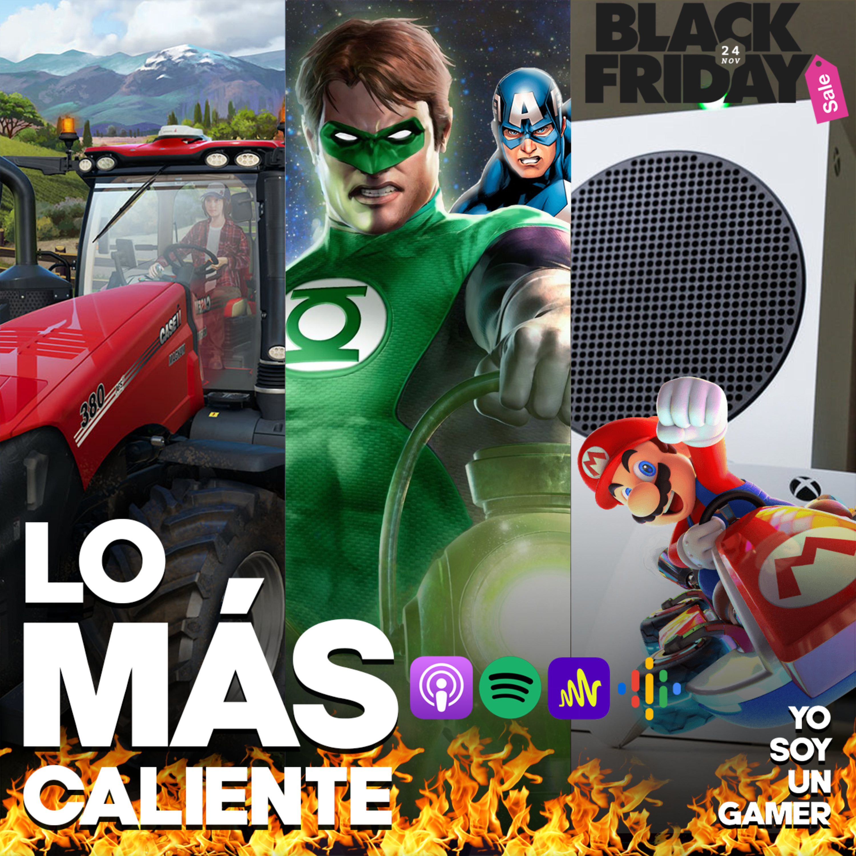 Farming Simulator 22 por encima de Battlefield 2042, Xbox Series S se queda con Black Friday y nuevo MMO de Marvel episode artwork