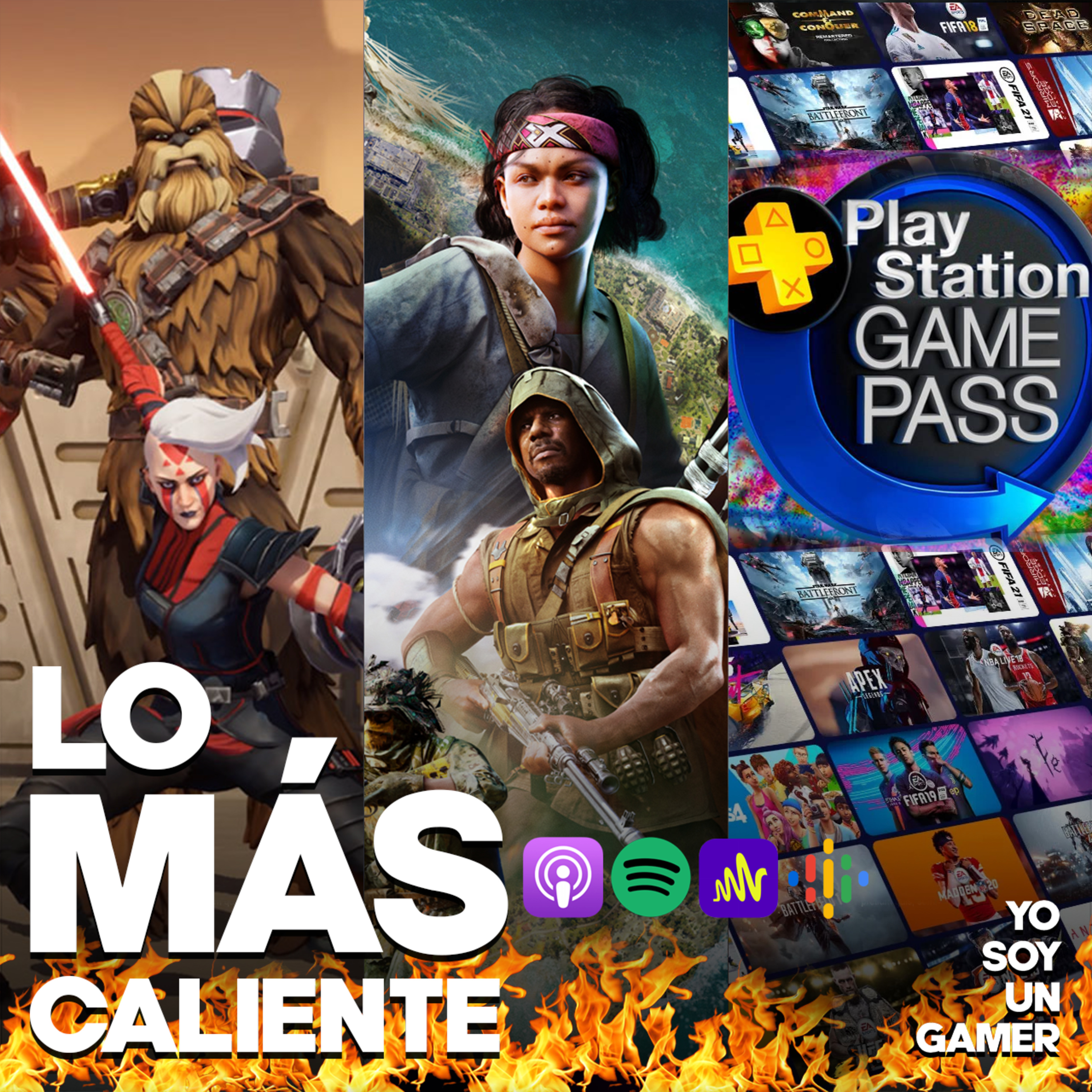 Detalles del “Playstation Plus Network”, jugabilidad de Star Wars: Hunters y Call of Duty: Warzone Pacific episode artwork