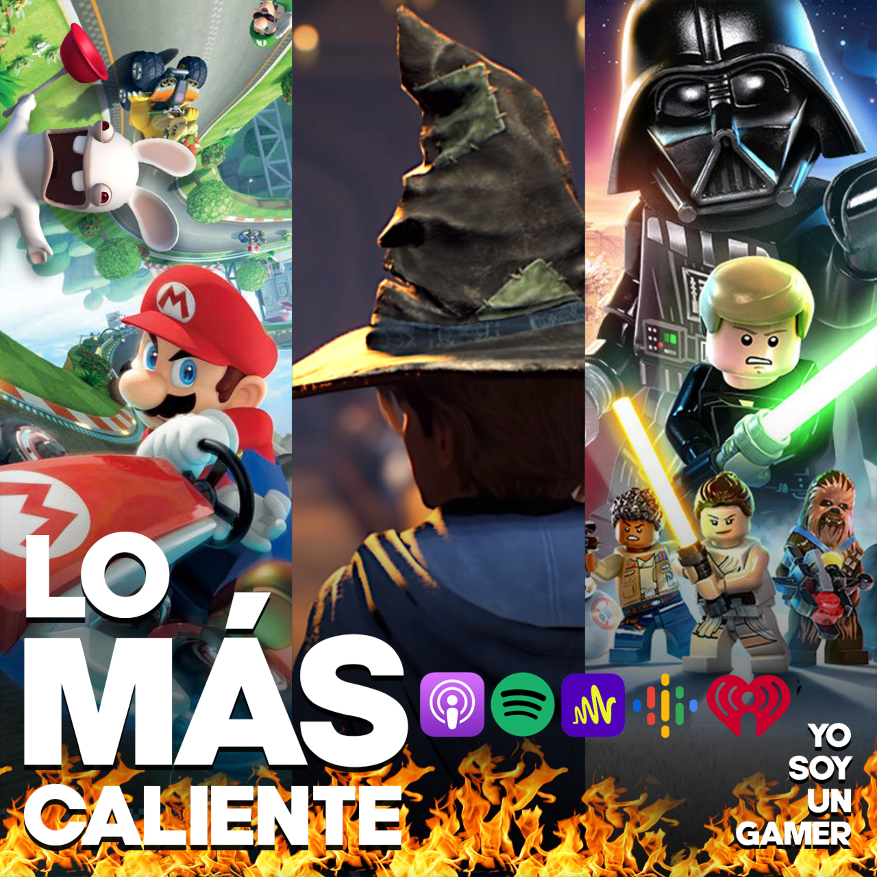 Hasta los Raving Rabbids en Mario Kart 9, Hogwart Legacy va sí o sí y Lego Star Wars: The Skywalker Saga con fecha
