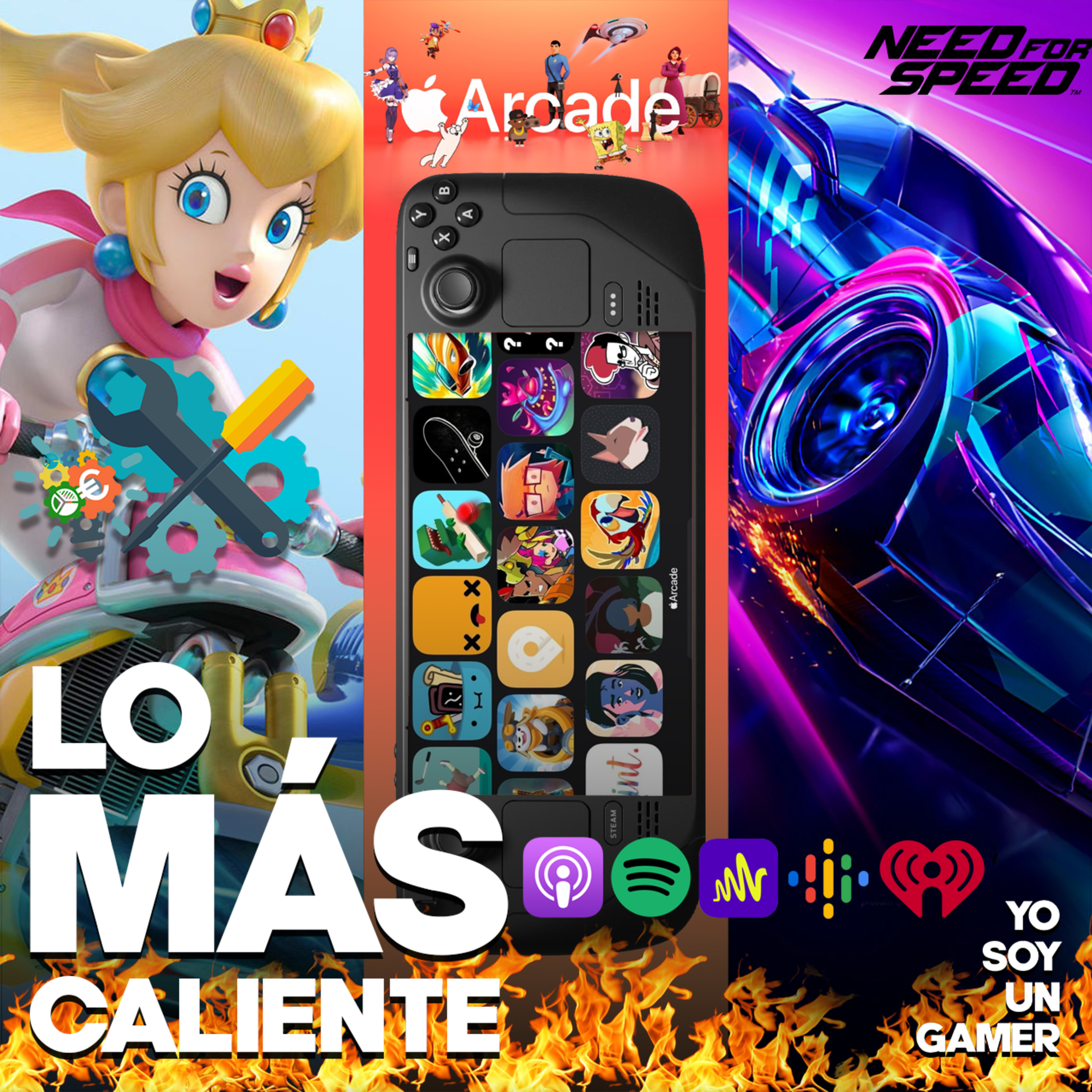 Need for Speed apunta al 2022, Mario Kart 8 recibe mantenimiento poco común y siguen los rumores de la consola de Apple episode artwork