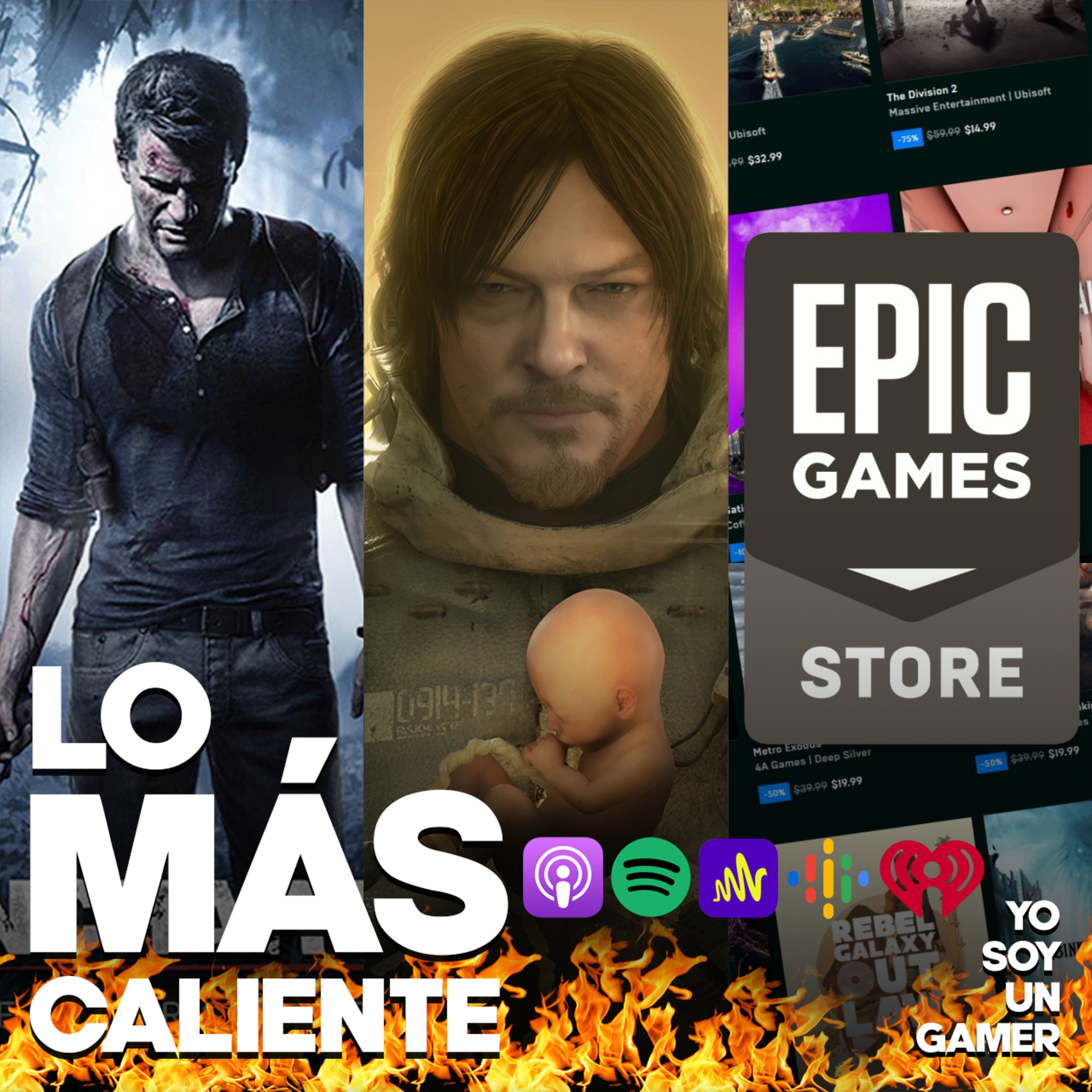 Uncharted 5 está en la mesa, Epic Games Store seguirá regalando en 2022 y Death Stranding’s Directors Cut llega a PC episode artwork