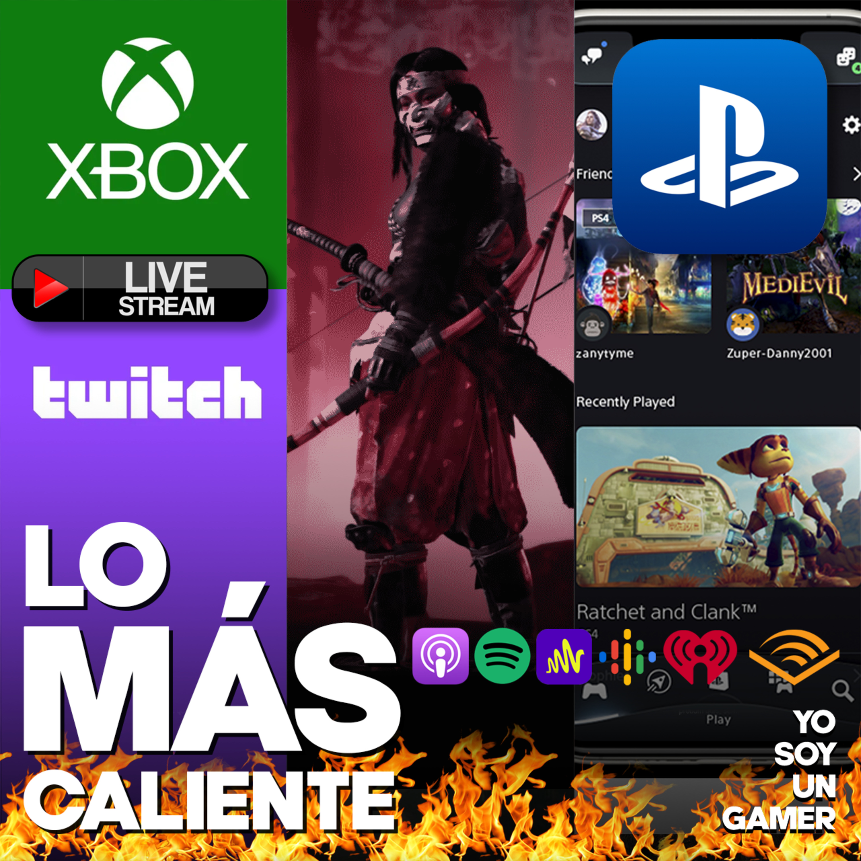 Juegos para Playstation Plus en marzo, has streaming en Twitch por tu Xbox y comparte contenido a través del Playstation App episode artwork