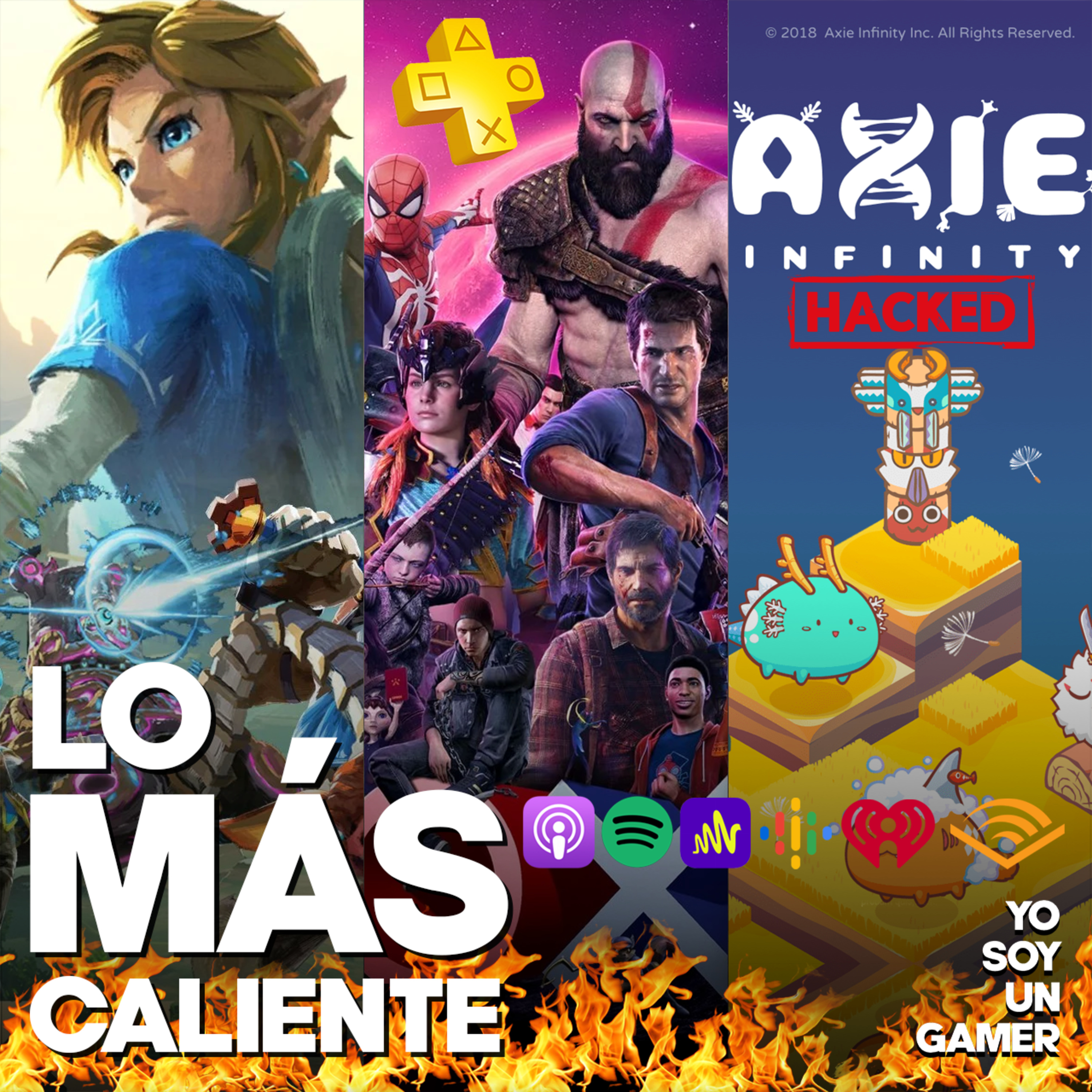 Playstation mezcló las cosas para competir, Axie Infinity fue hackeado y el más esperado de Nintendo ha sido atrasado episode artwork