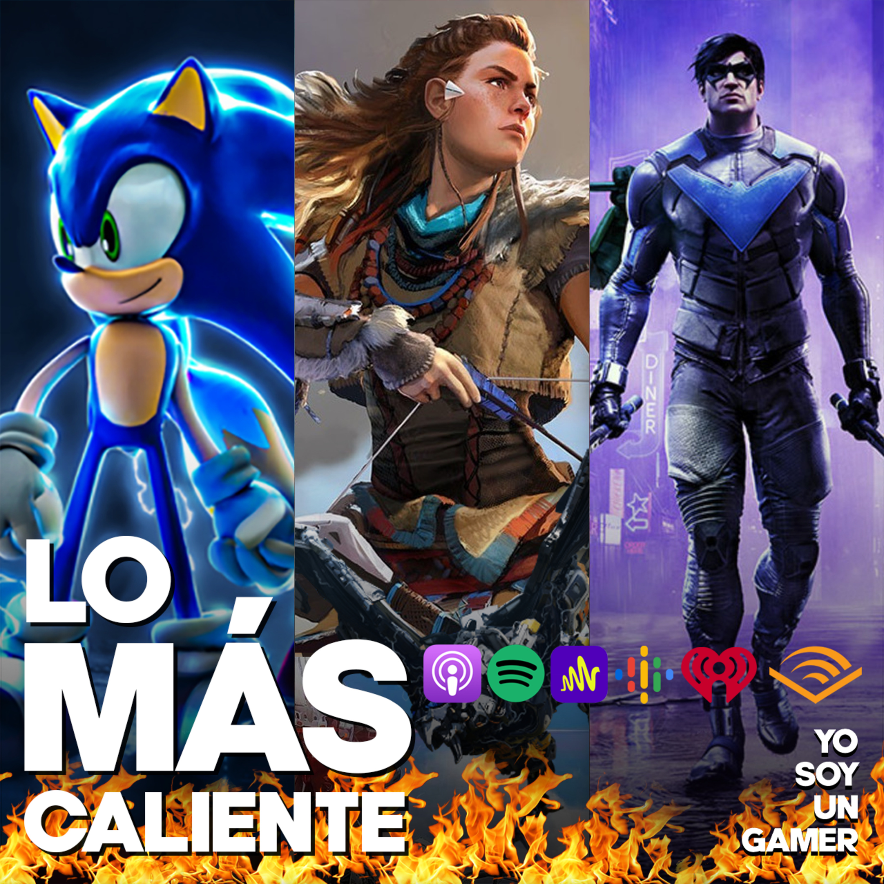 Sonic llega a Roblox, Horizon 3 en boca de desarrollador y Warner Bros Discovery a sacarle el jugo a DC episode artwork