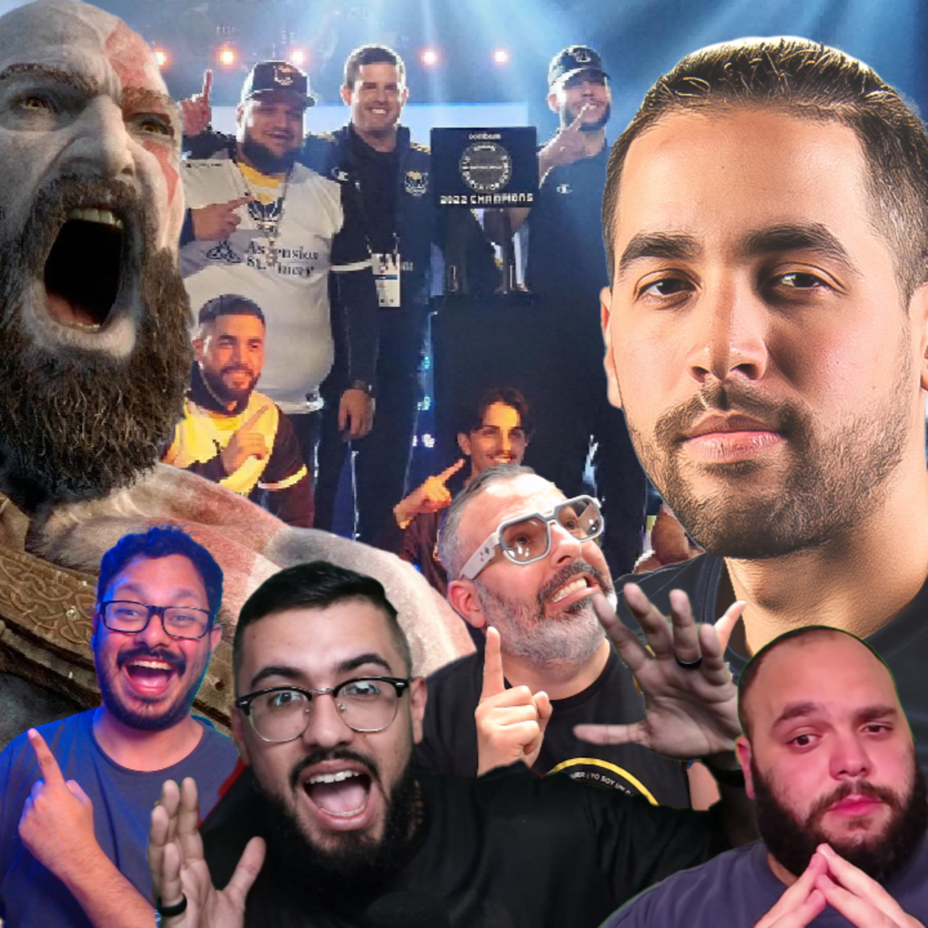 God of War trae algo menos en colección, entrevista con el CHAMP en el NBA 2k League episode artwork