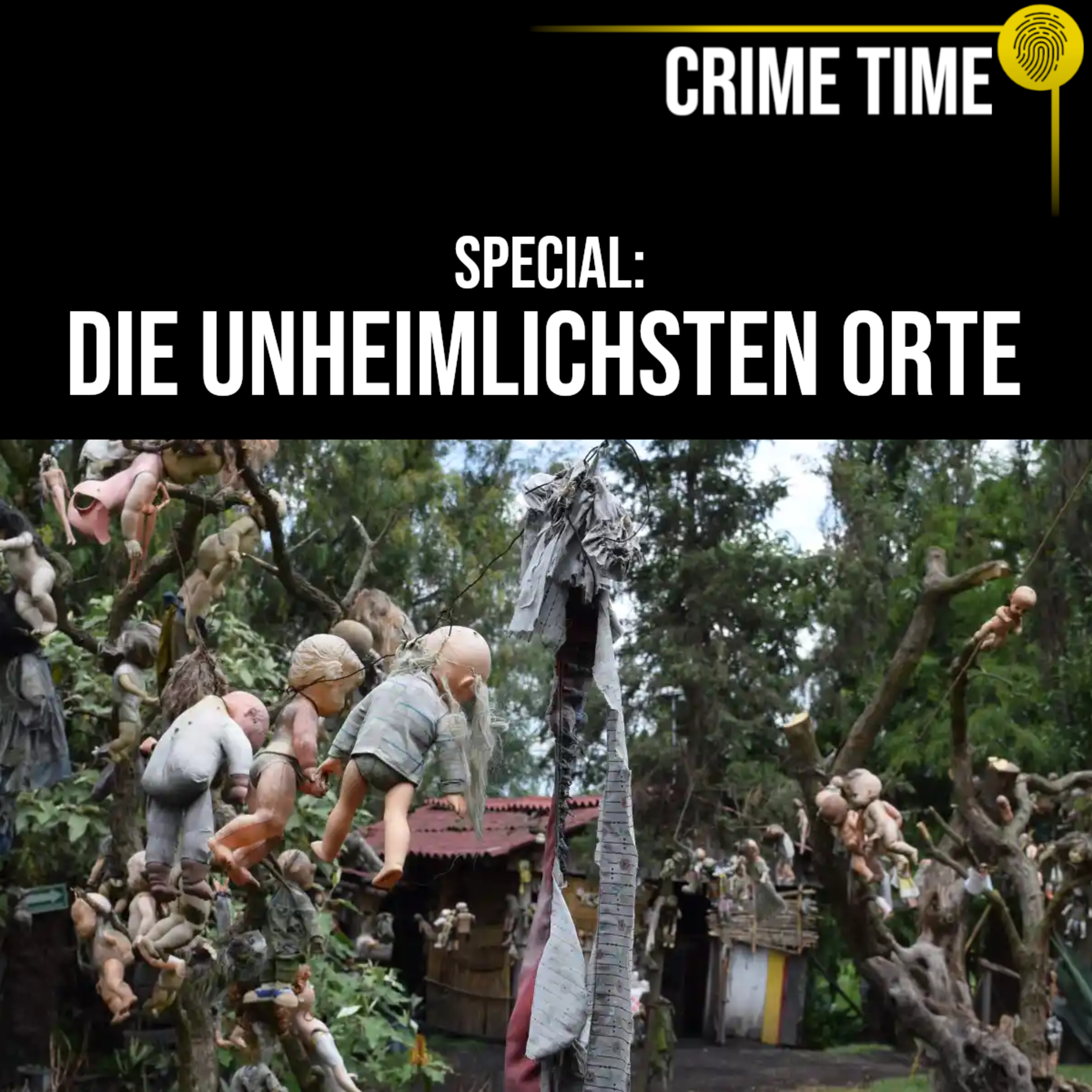 Die unheimlichsten Orte der Welt (Special): Aokigahara, Hoia-Baciu, Clapham Wood und La Isla de las Muñecas | Crime Time episode artwork