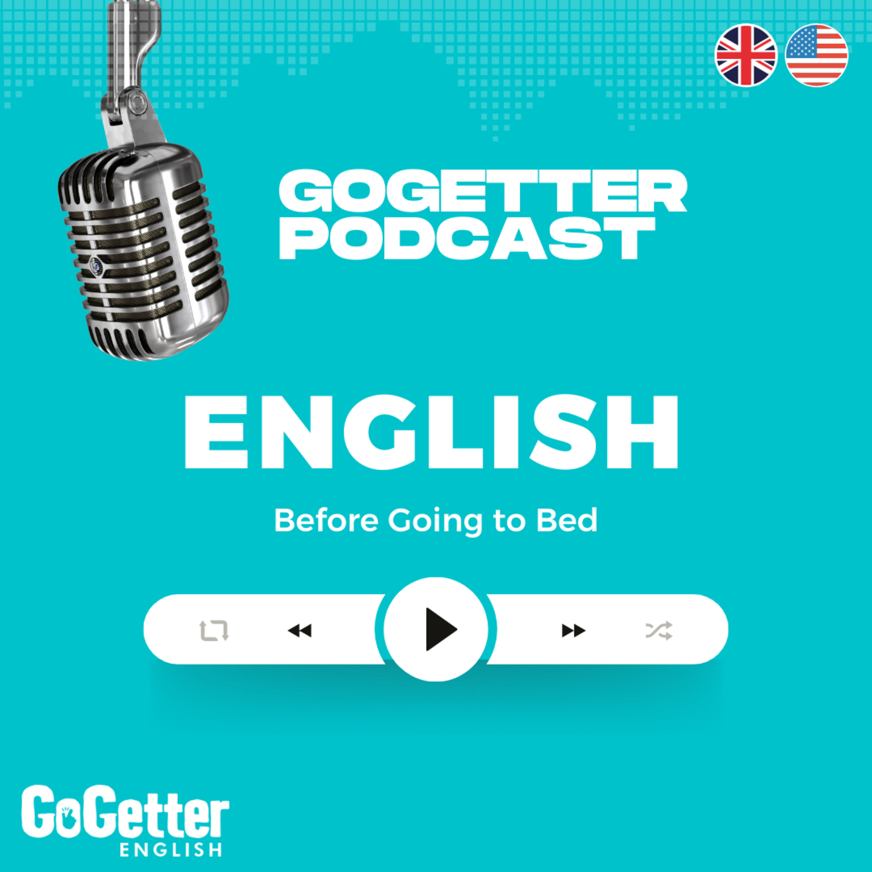 English before going to bed