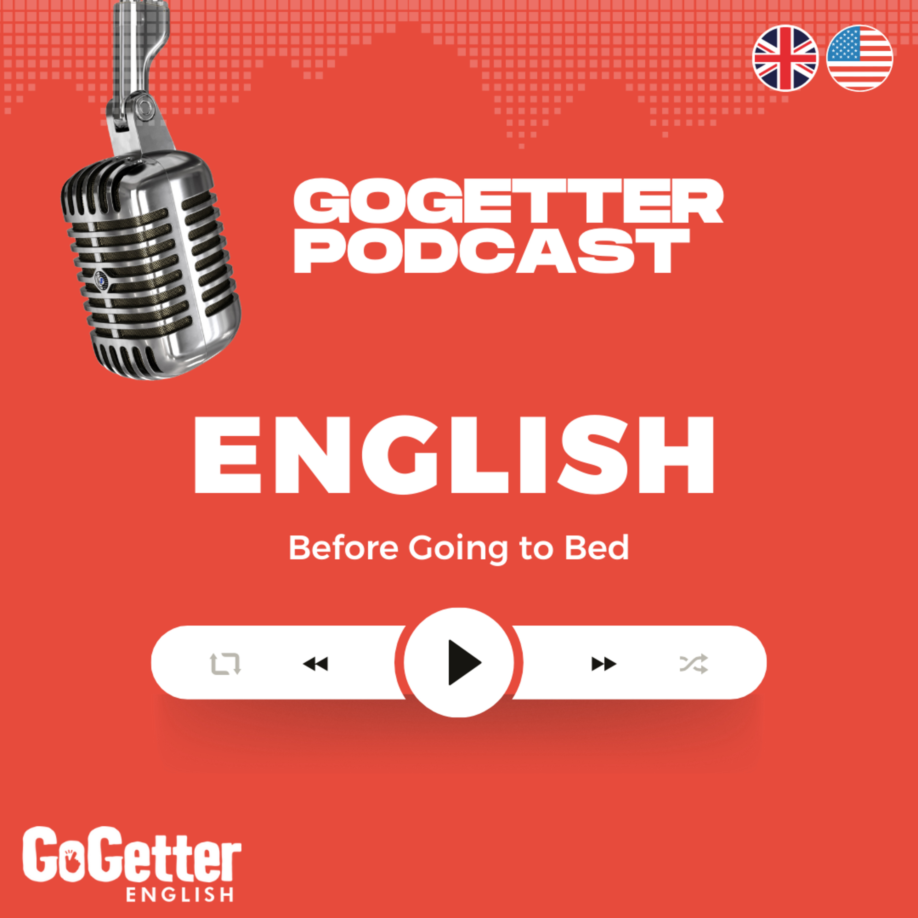 English before going to bed