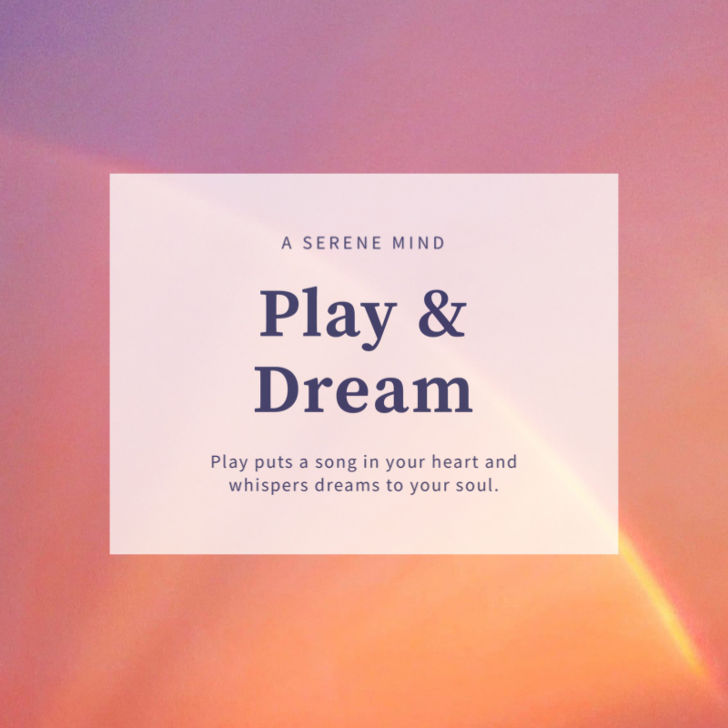 Ready to Play and Dream episode artwork