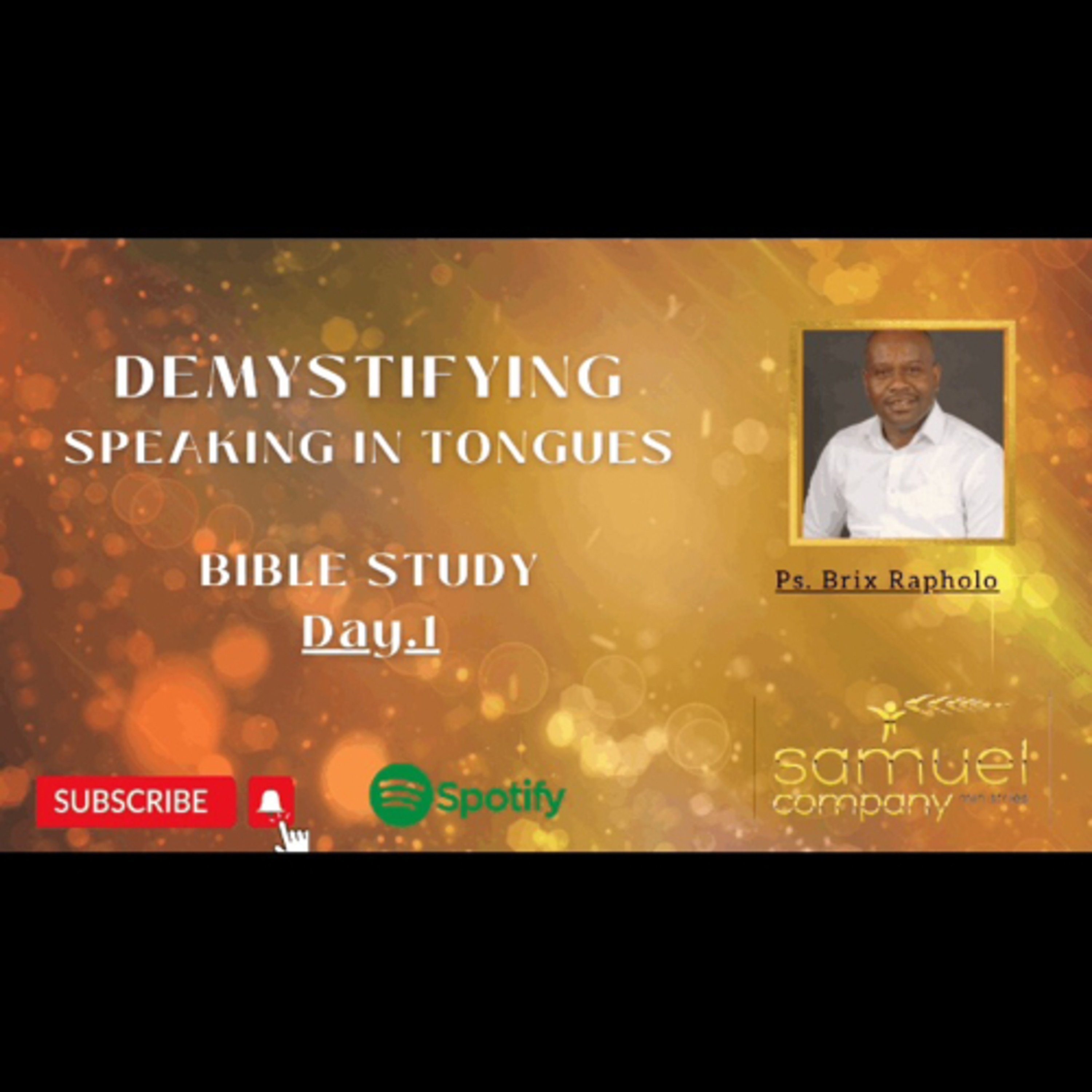 Day.1 |Bible Study Teaching | Demystifying speaking in Tongues 
  episode artwork
