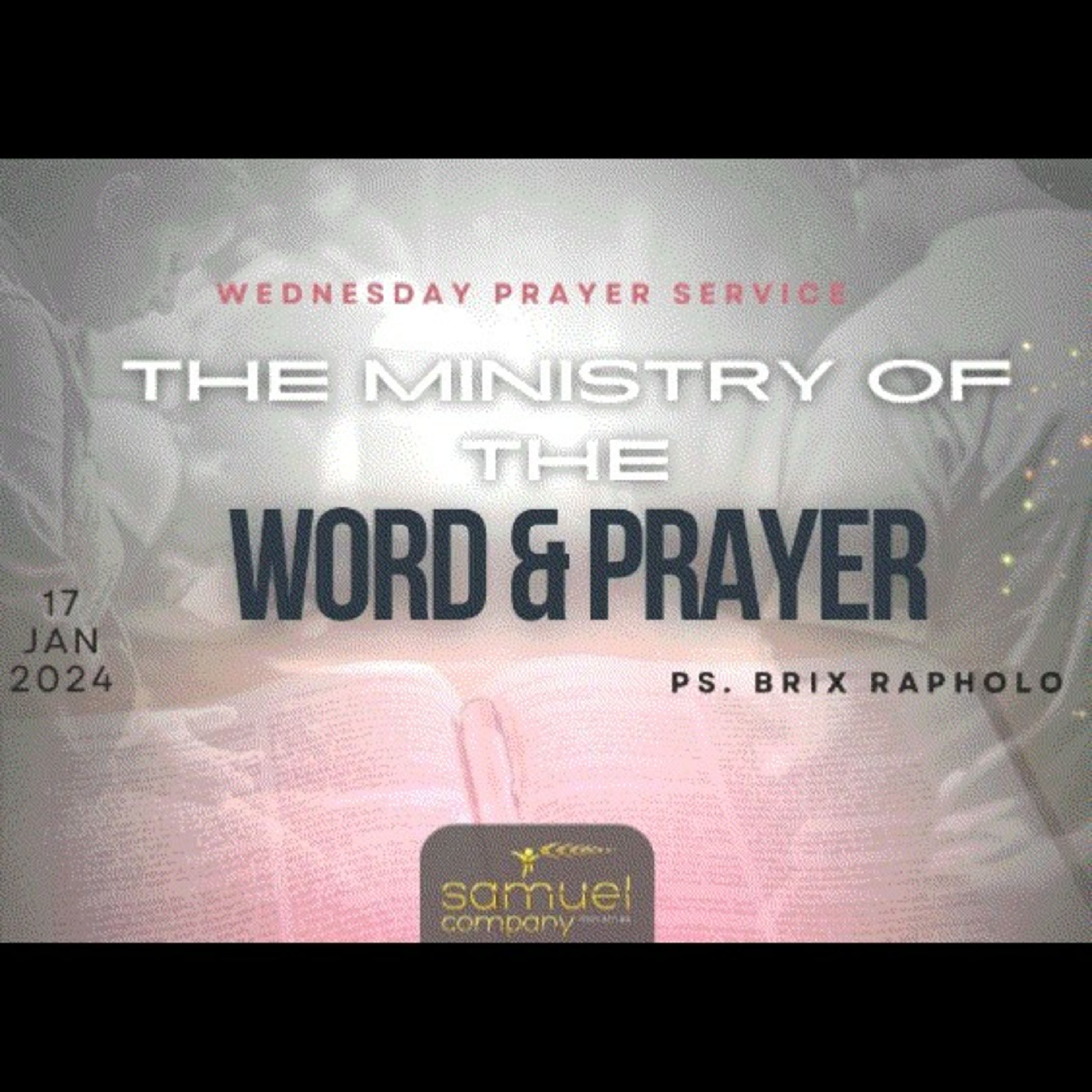 The Ministry of the Word & Prayer | Wednesday Prayer Teaching(2024.01.17) episode artwork