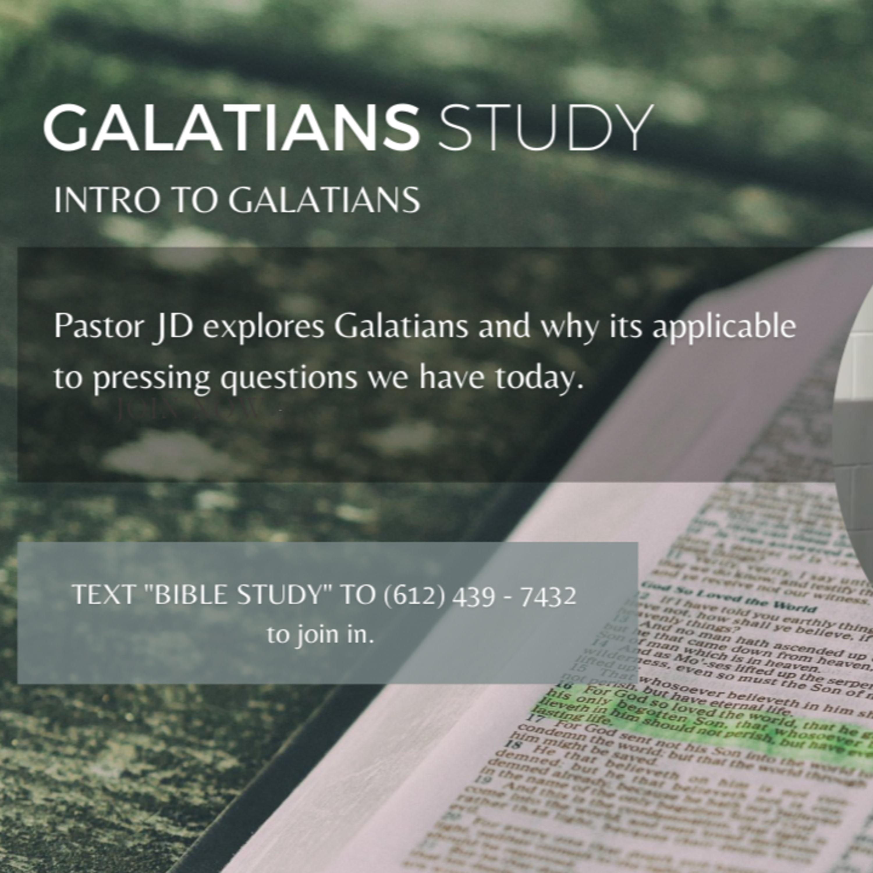 "What is a Christian Anyway?" - An intro to Galatians | JD LARSON  episode artwork