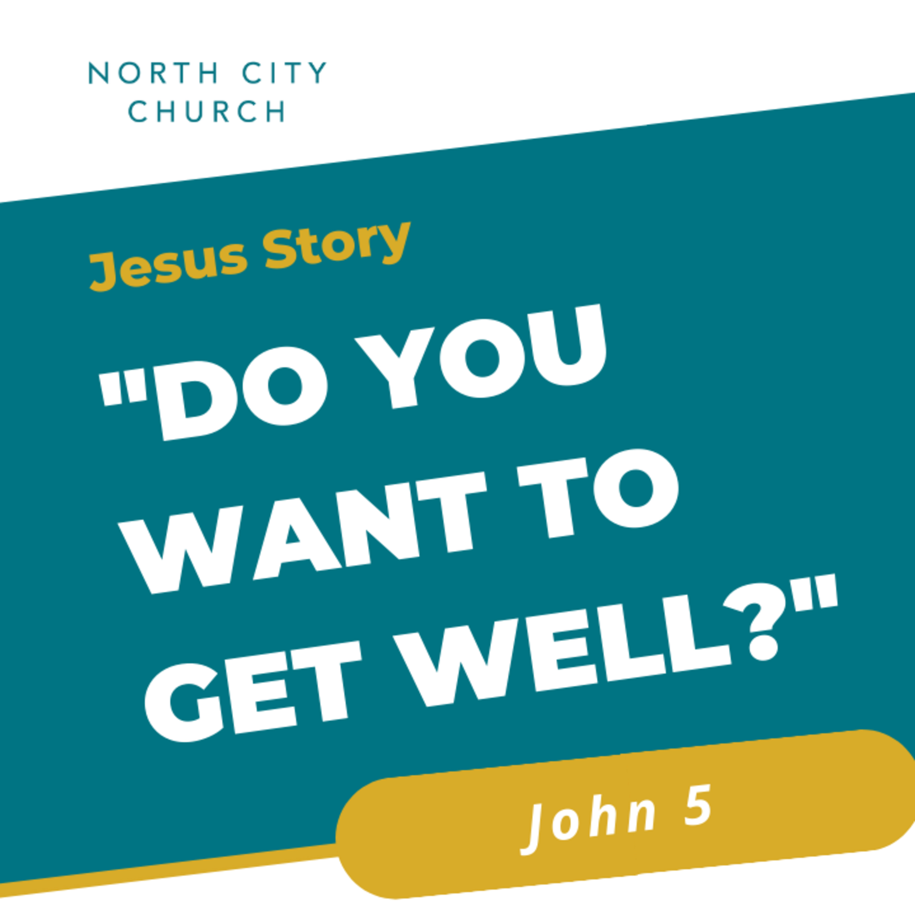 Jesus Story | "Do you want to get well" John 5 | Steve Andrukaitis episode artwork