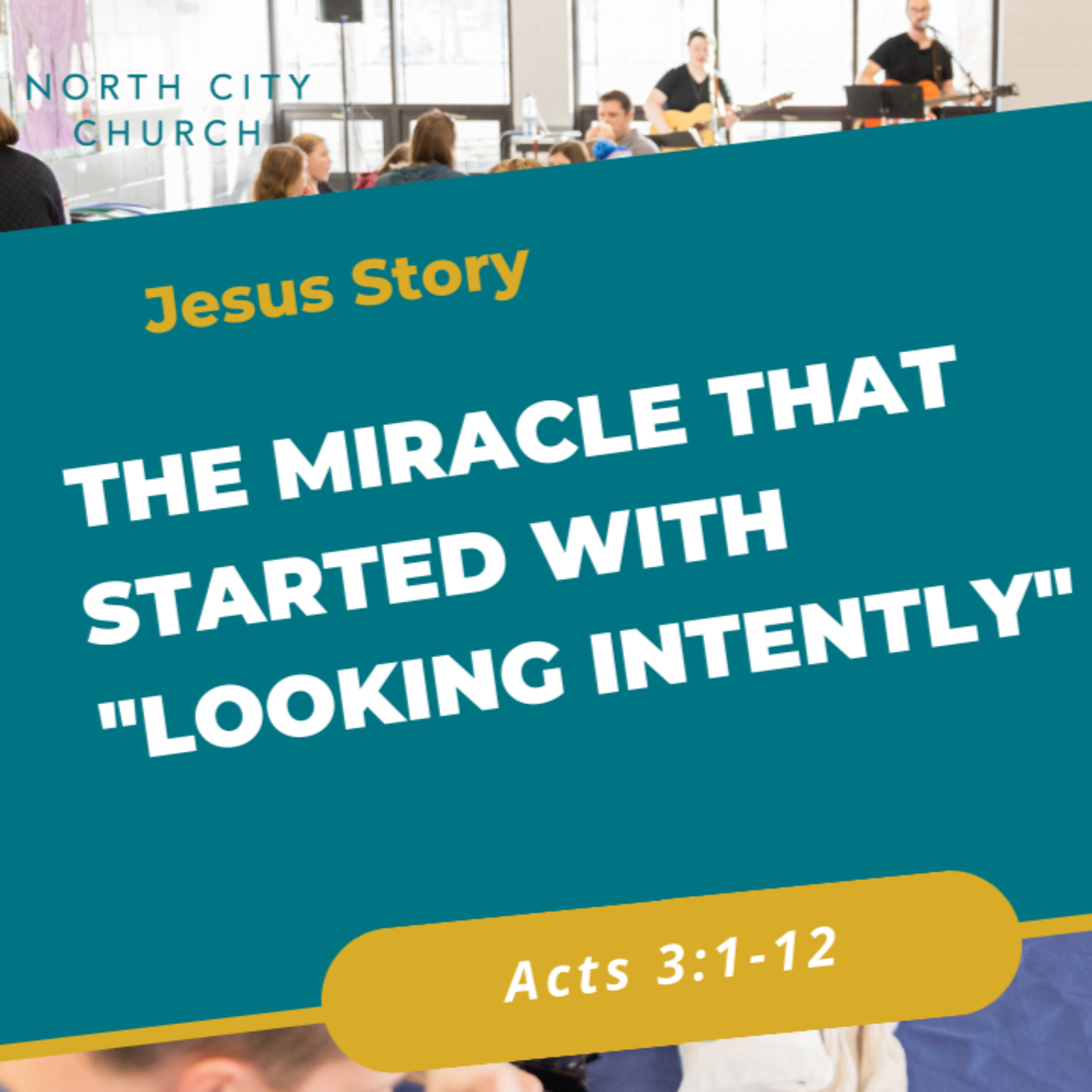 Jesus Story: Miracles Start by "Looking Intently" | Acts 3 | JD Larson episode artwork