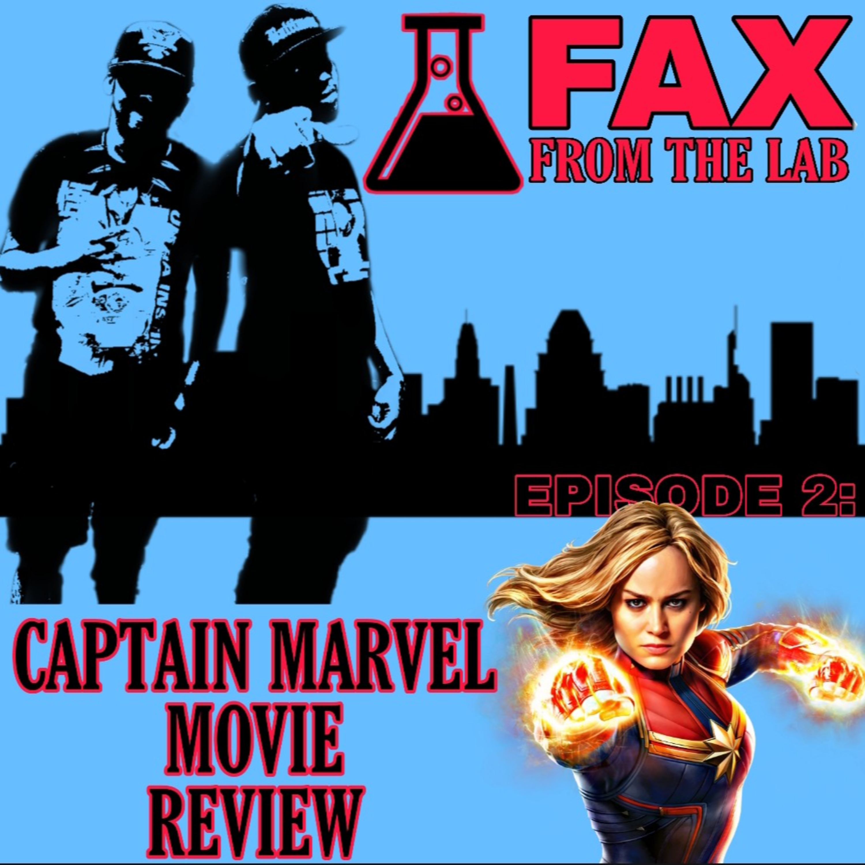 Captain Marvel Review episode artwork