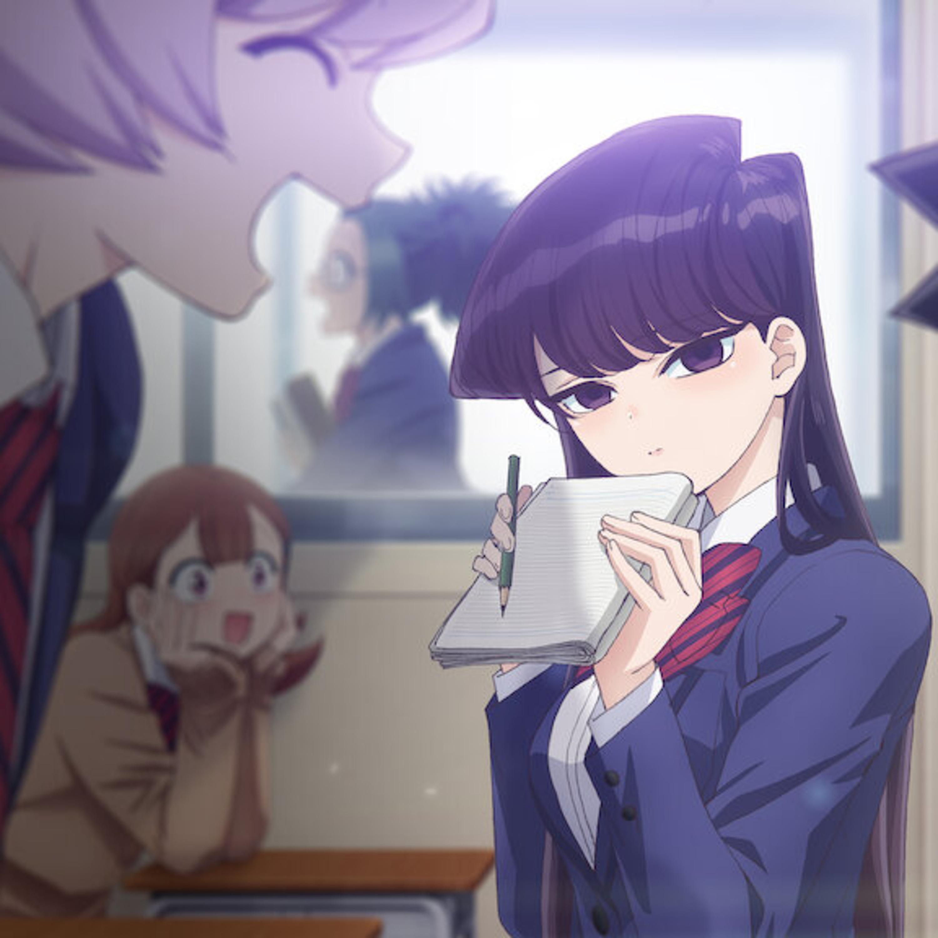 RAW somewhat forced review (Komi Can't Communicate) episode artwork