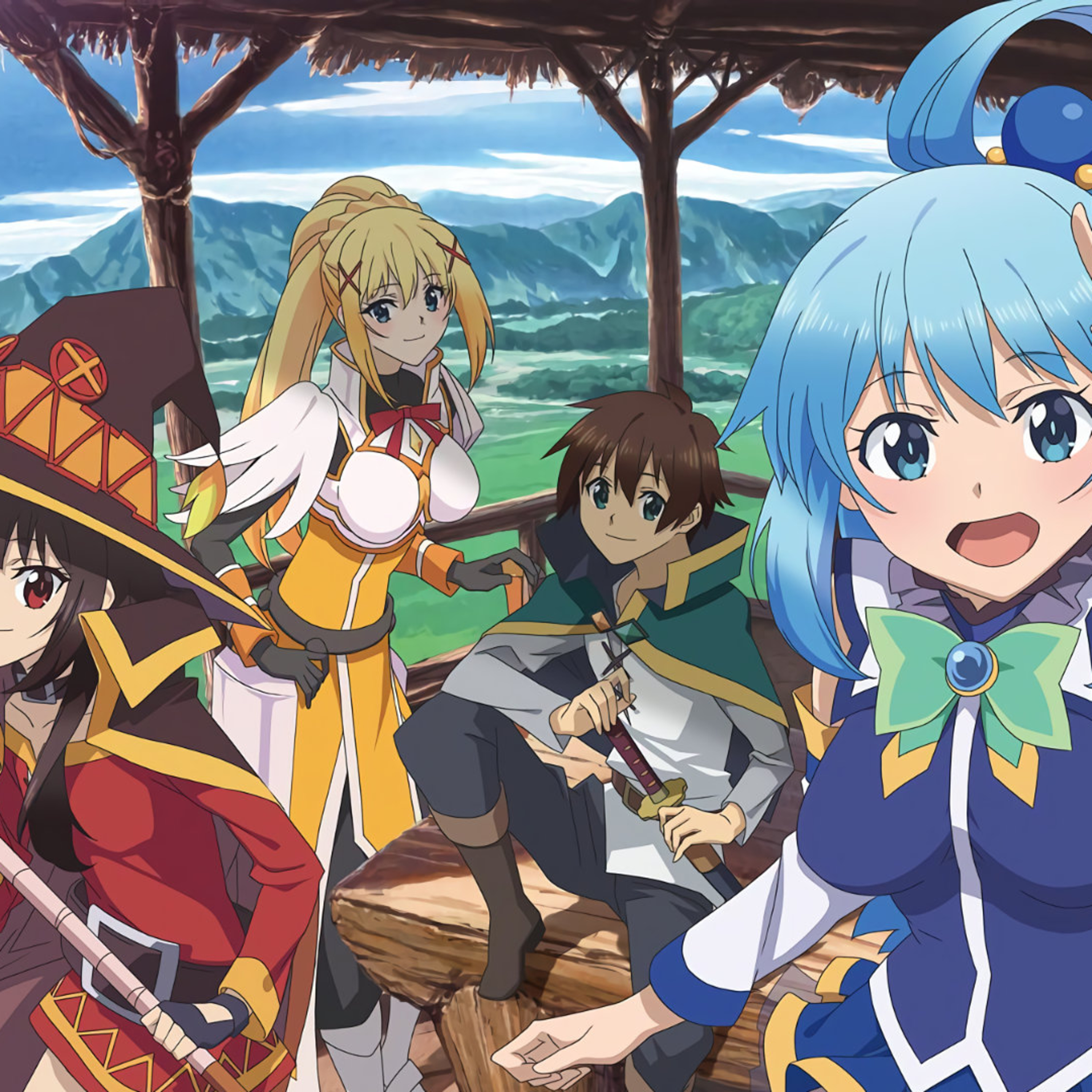RAW somewhat forced review (Kono Subarashii Sekai ni Shukufuku wo!) You'll be bored in a second episode artwork