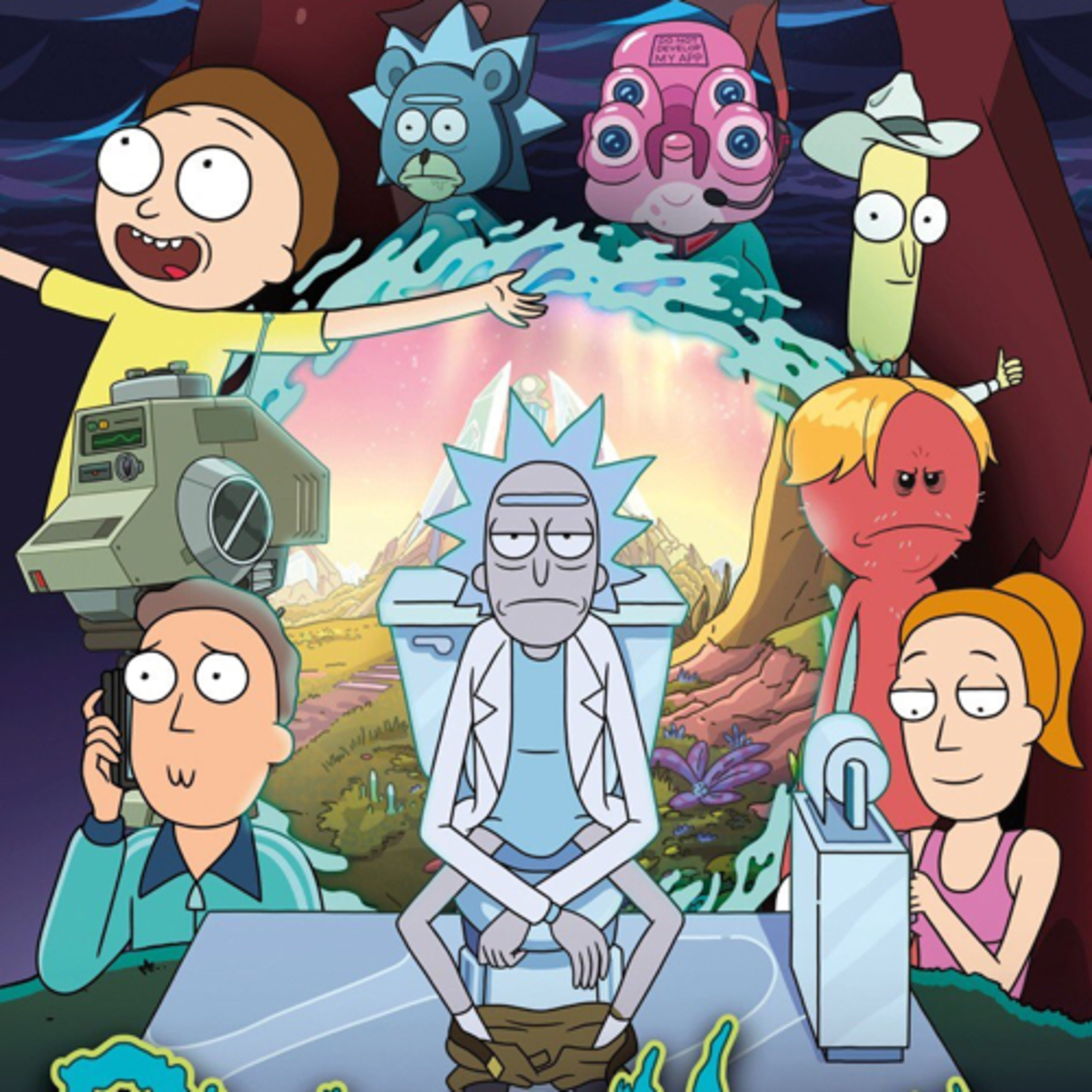 Rick and Morty season 4 review  episode artwork