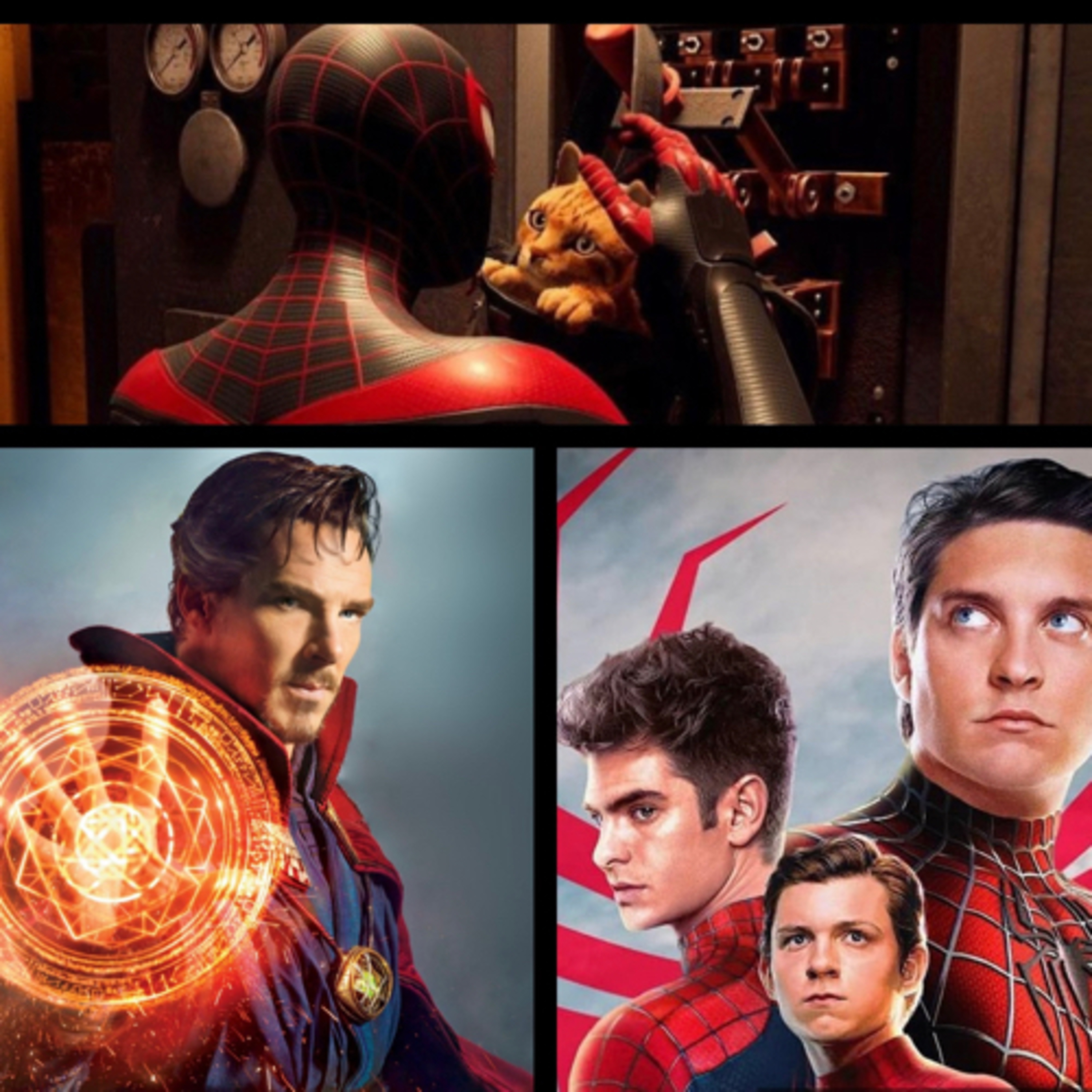 Spider-Man News : Dr. Strange confirmed for Spider-Man 3 , Spider Cat in Miles Morales game and more episode artwork