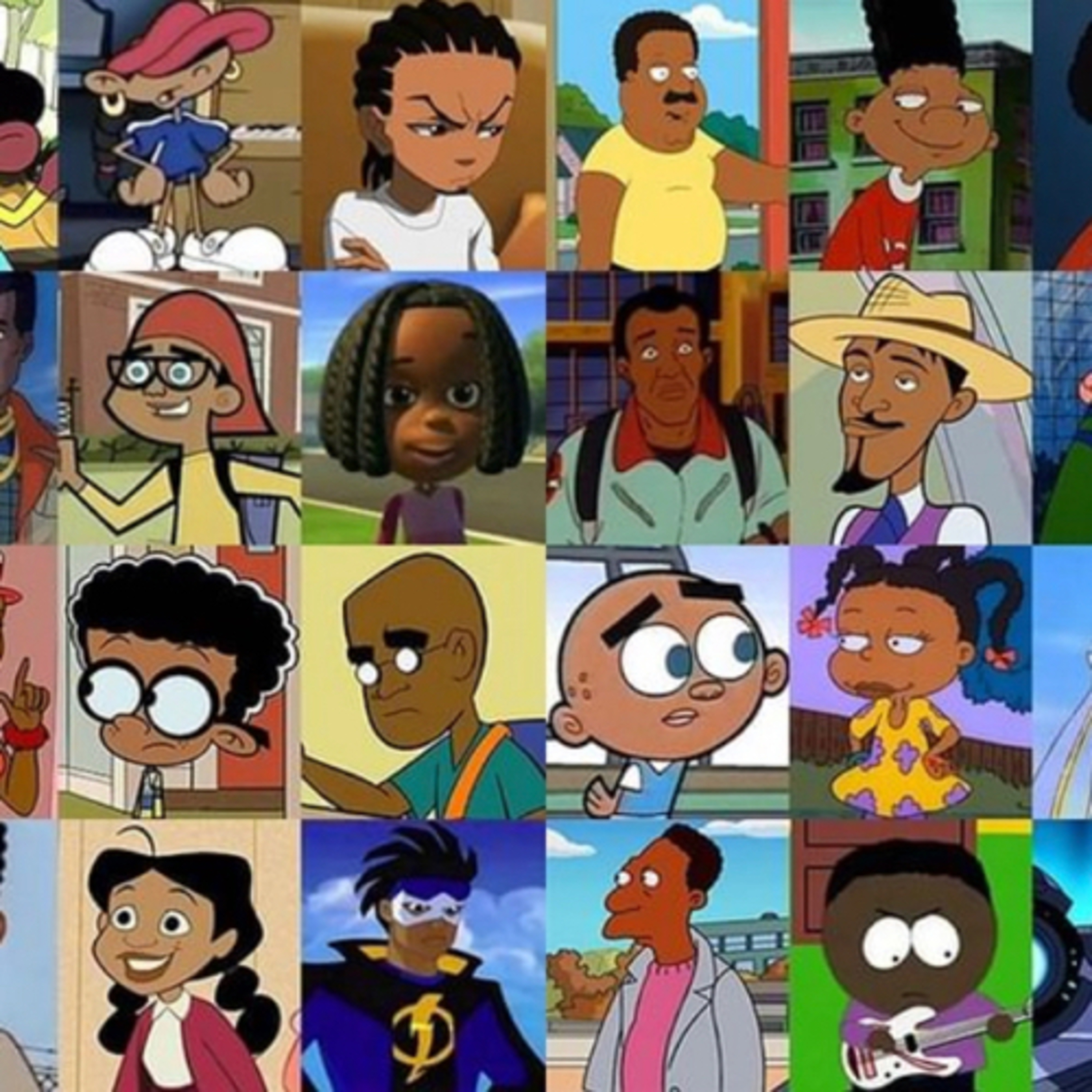 Group Session : 14 Top 10 Best Black cartoon characters of all time  episode artwork