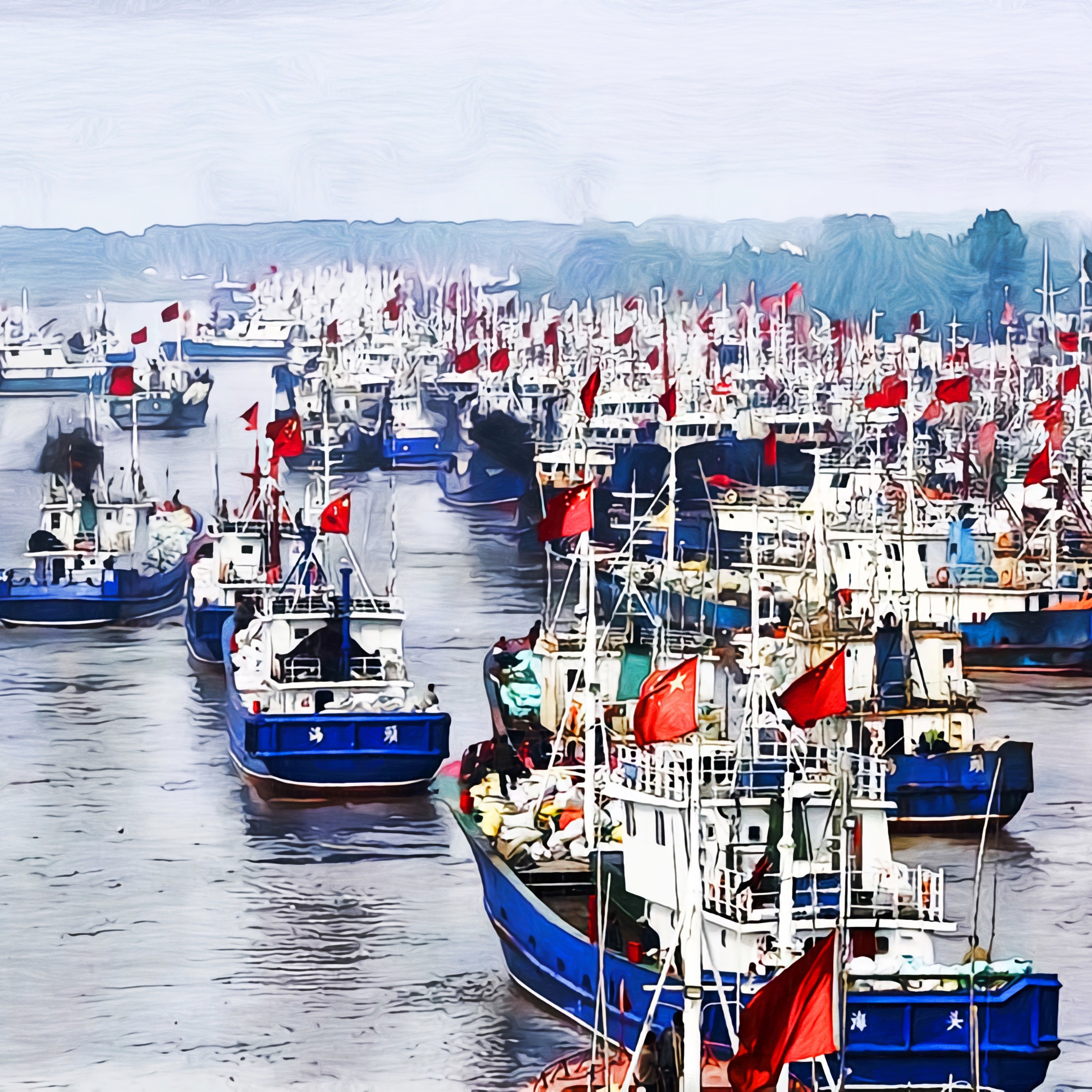 اسطول الصيد الصيني العملاق: أذرع الصين الممتدة في بطون العالم