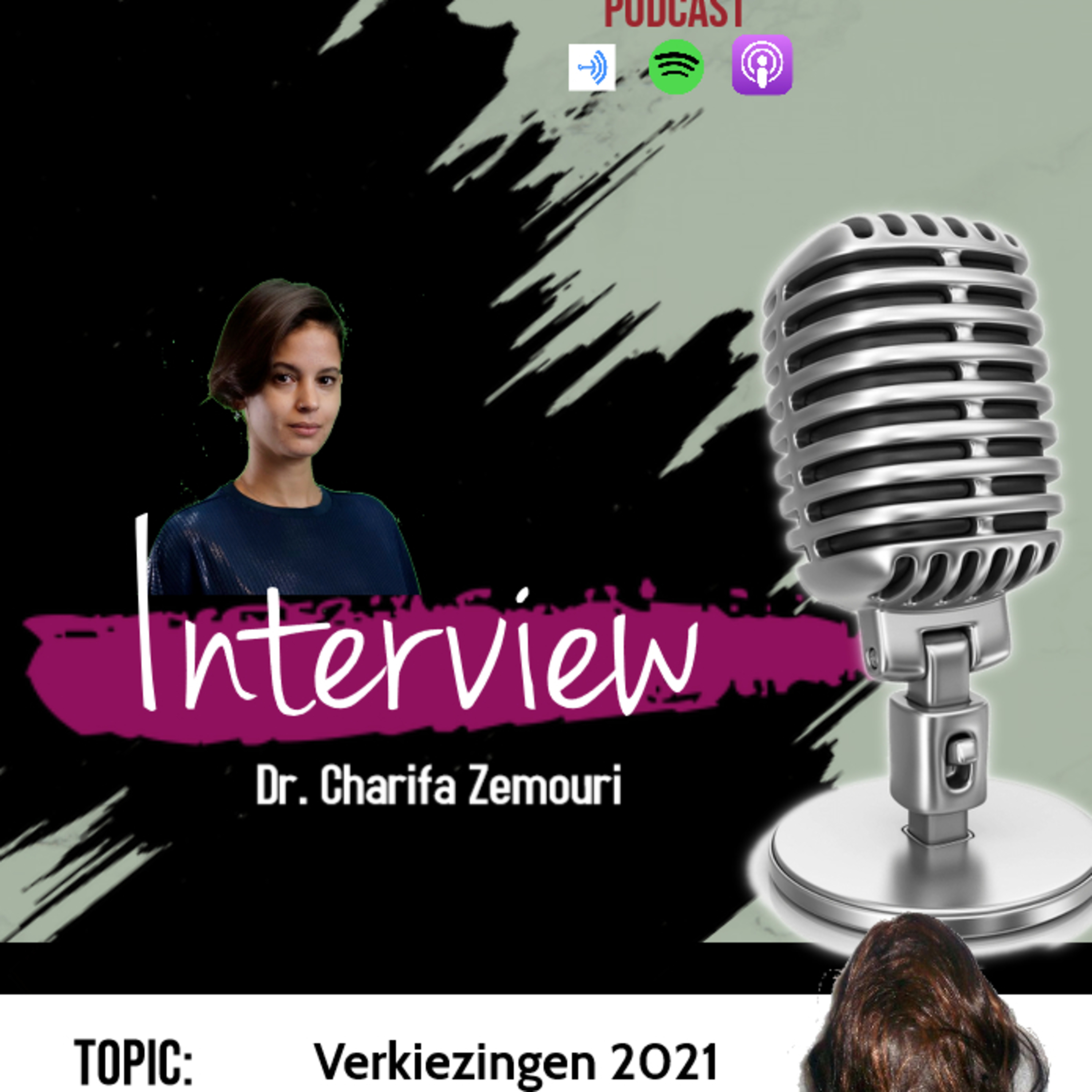 De Joint- Politics sprak met Dr. Charifa Zemouri no 5 op de Kandidatenlijst 2021 DENK episode artwork