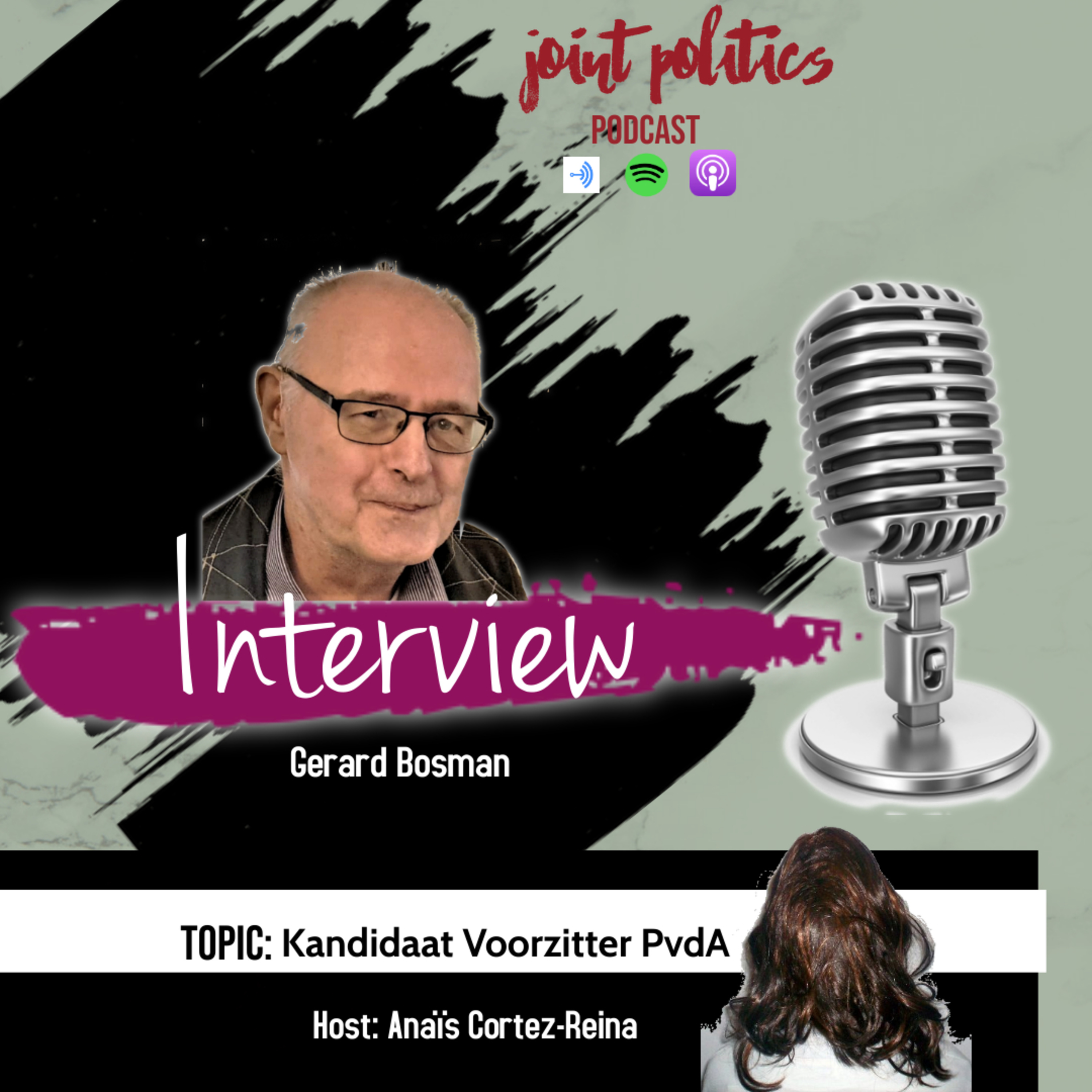 Joint- Politics sprak met kandidaat partijvoorzitter PvdA Gerard Bosman. episode artwork