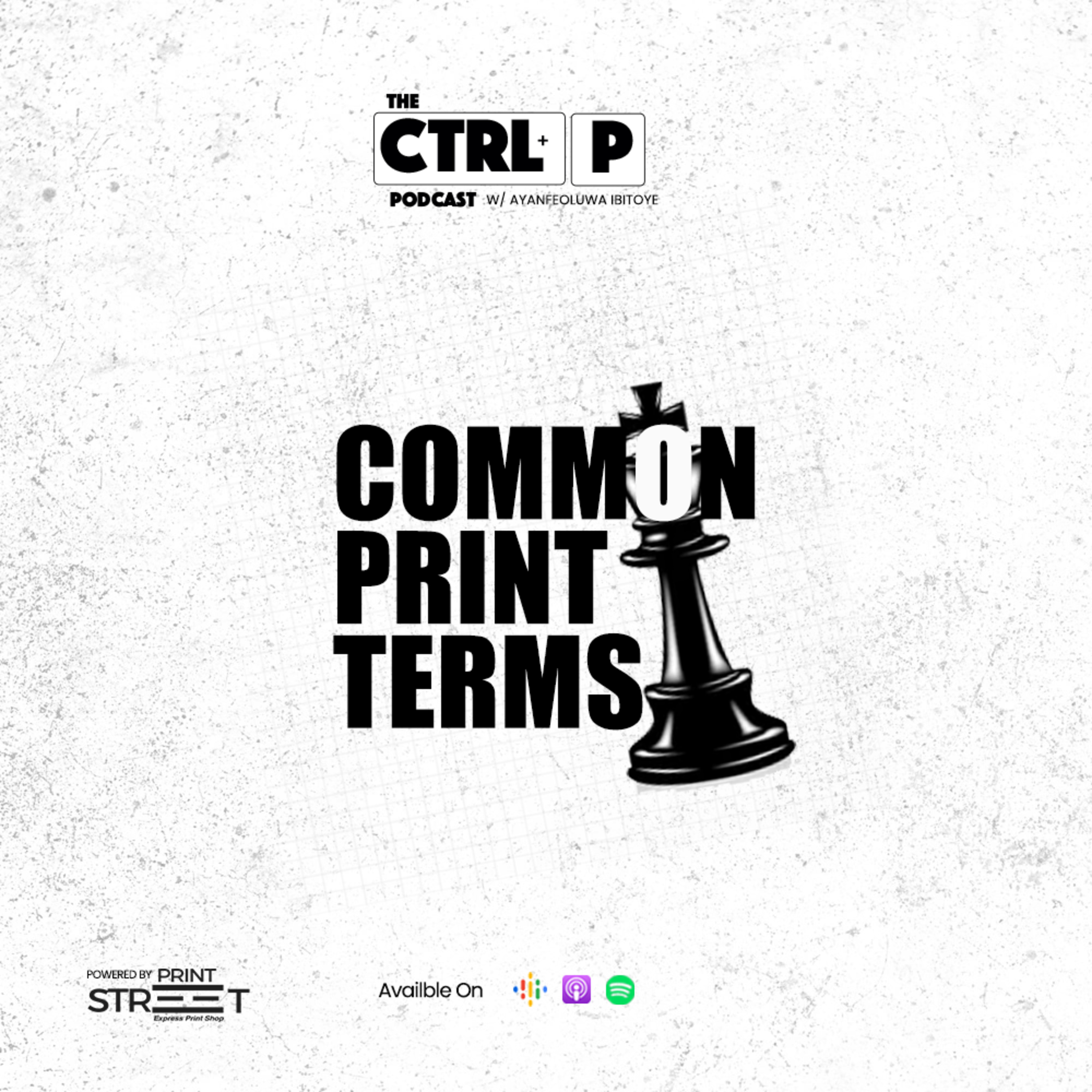 Common Printing Terms