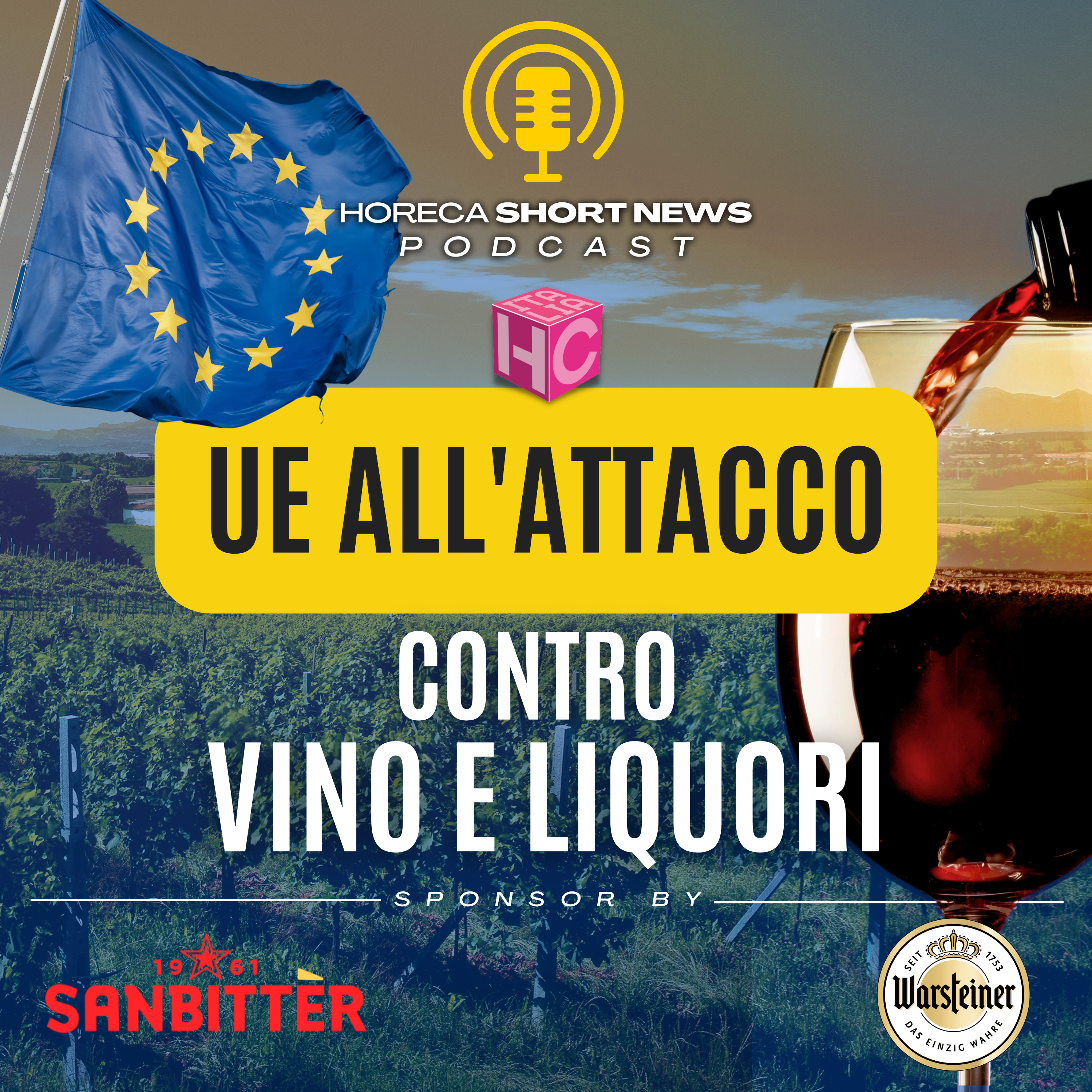 🍷 UE attacca i consumi di vino e liquori 📊 Grappa: ottime le vendite nel primo semestre 🍸 Spirits made in Europe piacciono in tutto il mondo 📚 Vino, donne e leader-ship💬 Citazione della settimana episode artwork