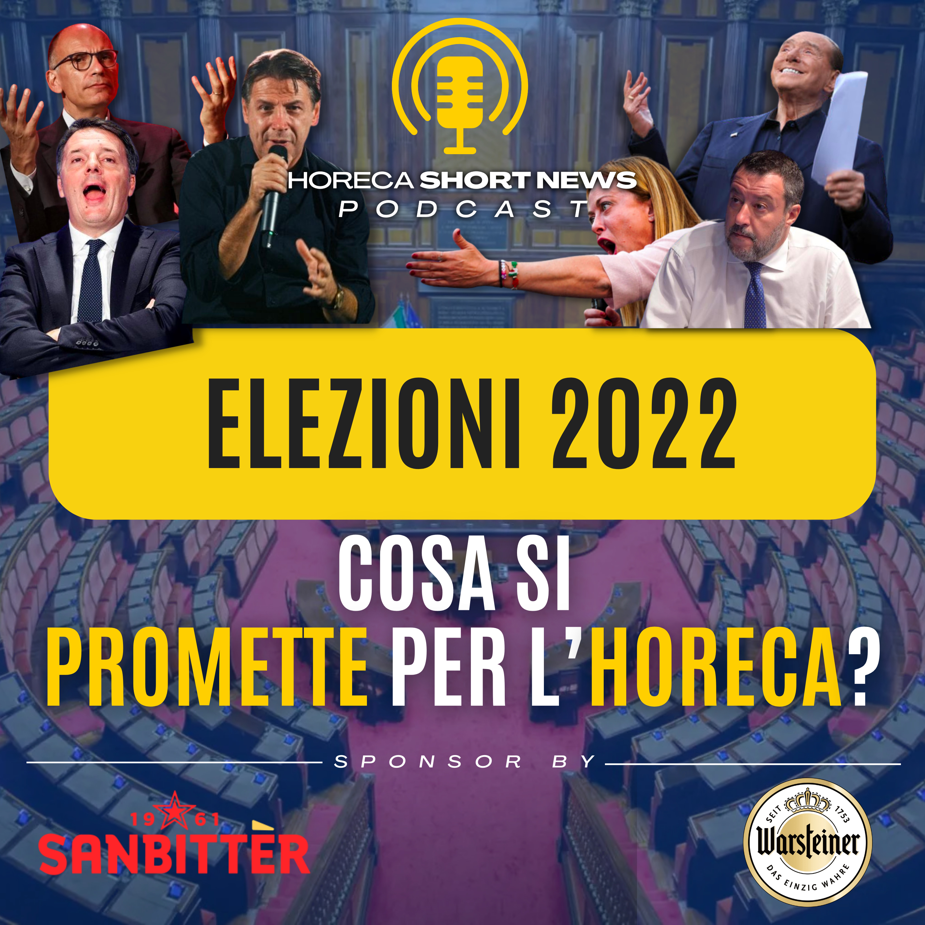 📨 Campagna elettorale cosa si promette per l’Horeca? 💶 Prorogati i crediti d’imposta 🙋🏻‍♂️ Associazioni di categoria: le richieste 🙋🏻‍♀️ Associazioni di consumatori: le richieste  episode artwork
