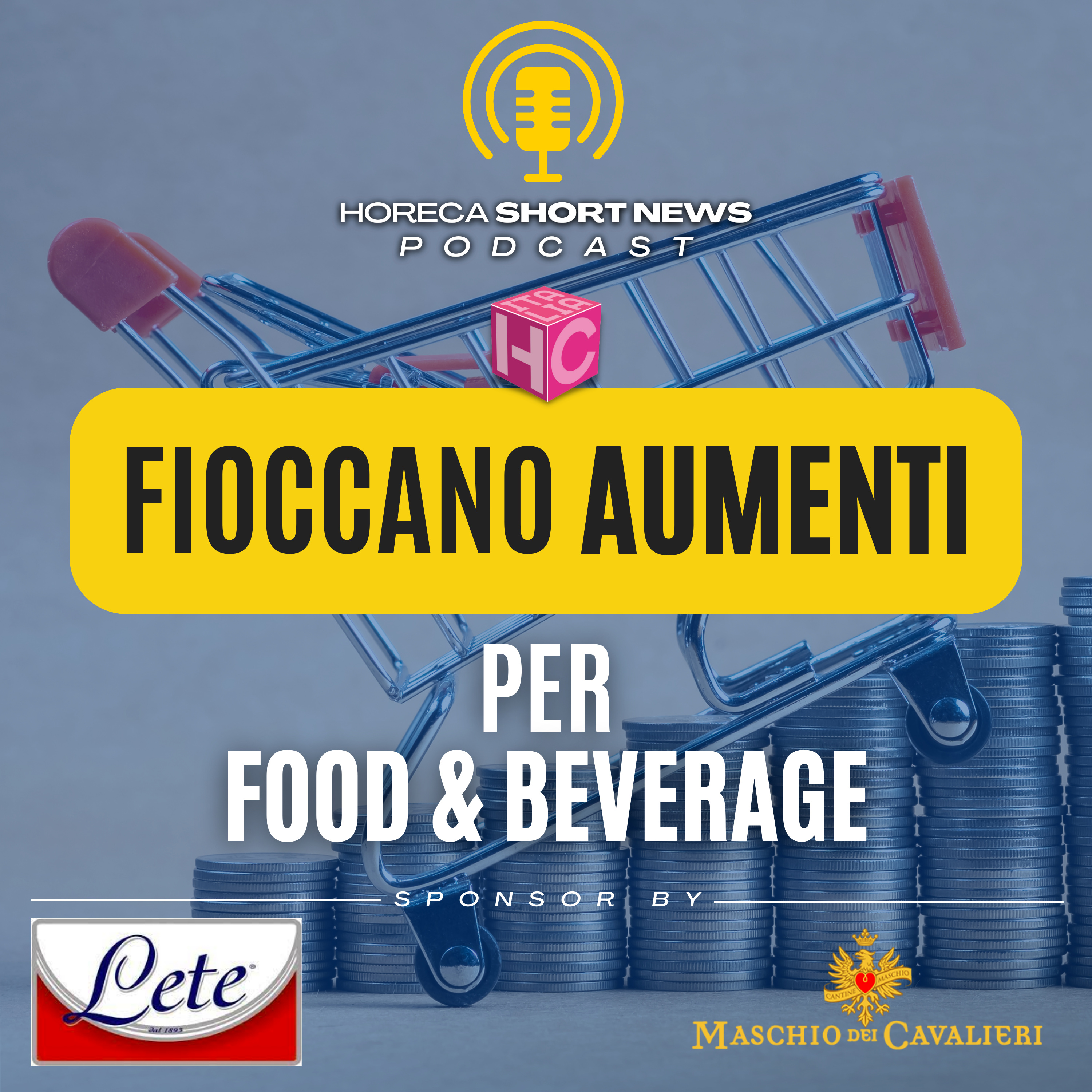 📈 Aumenti per Food & beverage 🙋🏻‍♂️ Confcommercio chiede ristori  🍸 Giornata dedicata ai locali storici 🍝Locale a Milano, molto conviviale 💶 Gli chef più ricchi del mondo episode artwork