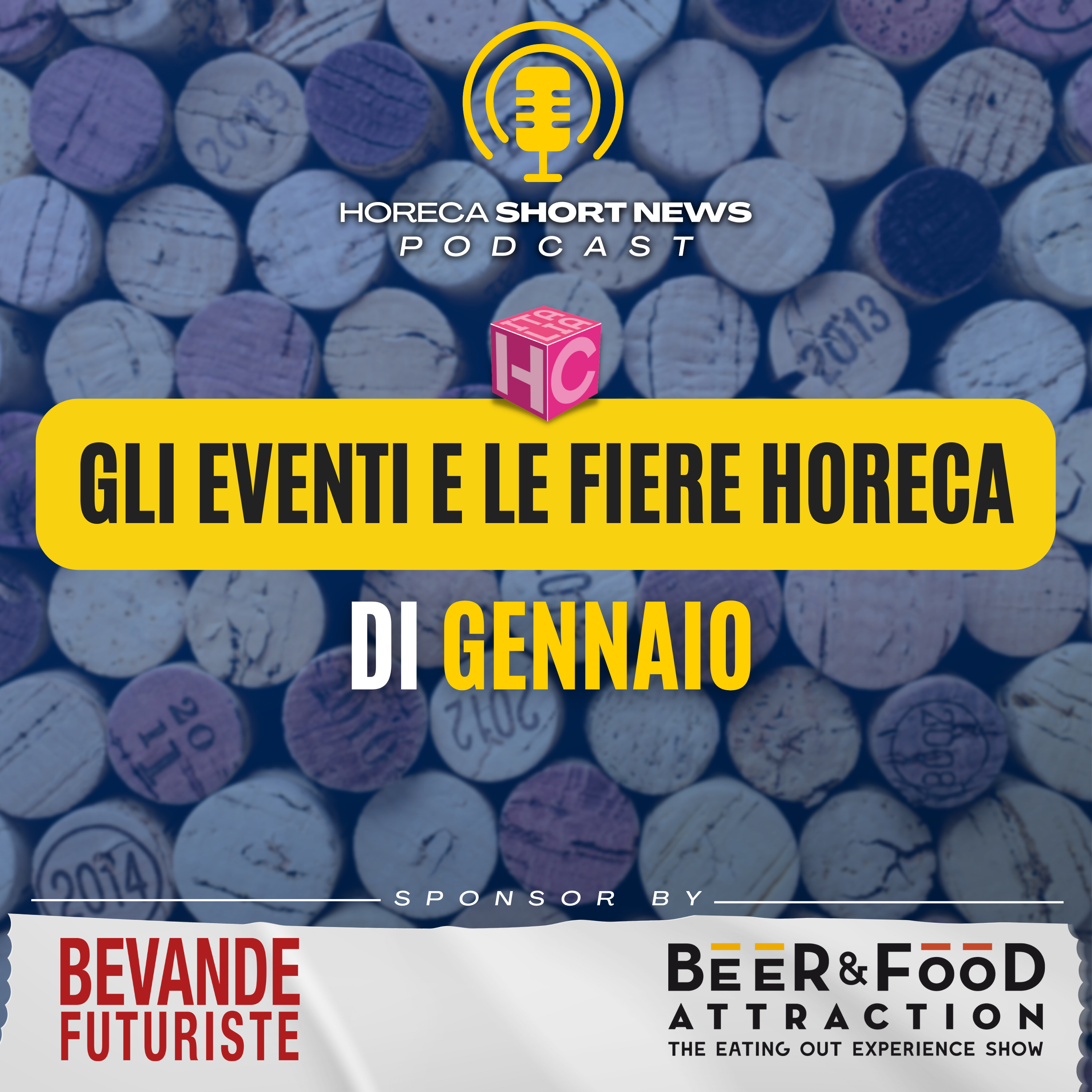 🎪Gli eventi Horeca di  gennaio 🍺Il Birraio dell’anno a Firenze 🧳Marca a Bologna e TuttoHotel a Napoli 🍨SIGEP a Rimini dal 21 al 25 gennaio 🍽 Identità Golose a Milano 🍷La prima di Wine in Venice episode artwork