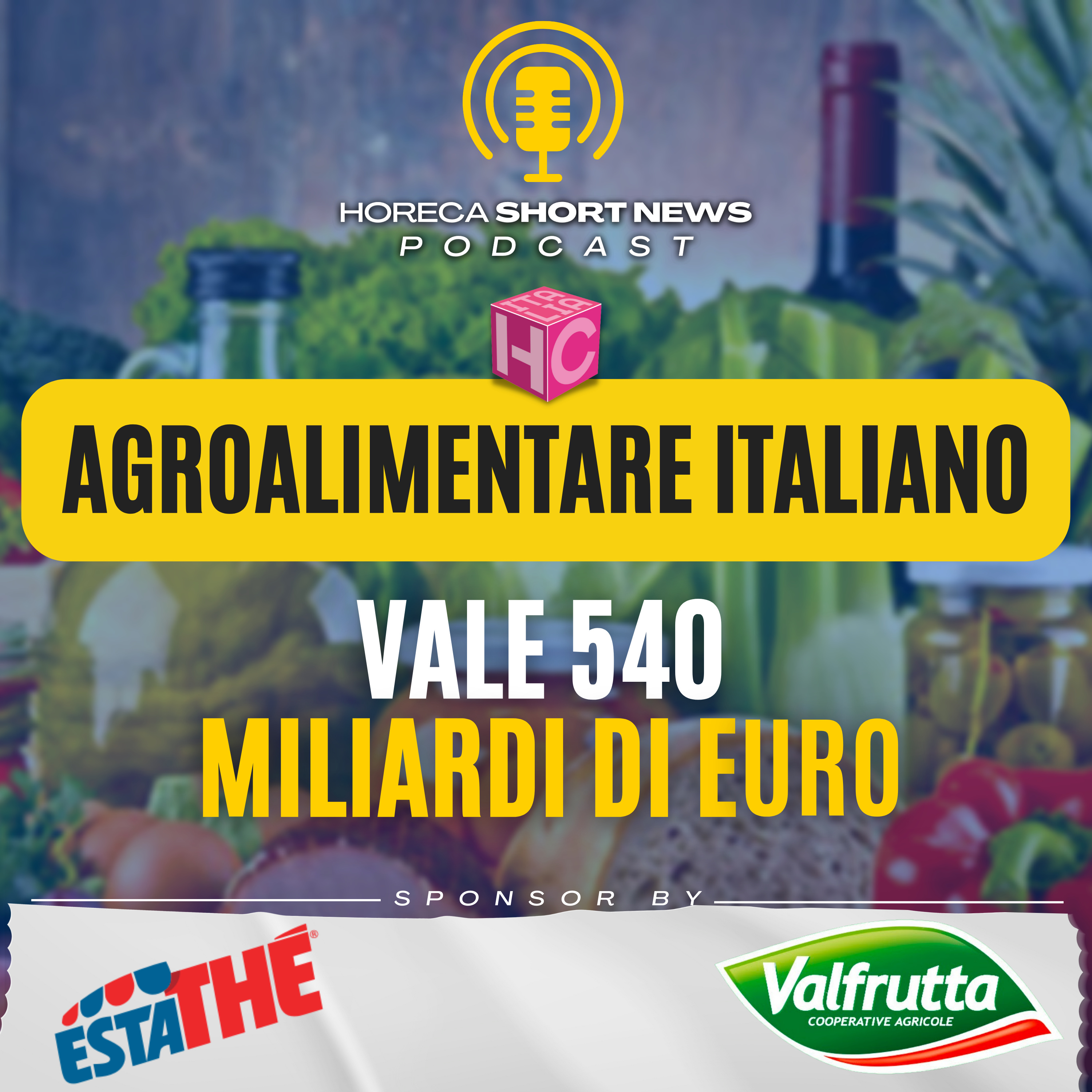🍊Agroalimentare Italiano vale 540 miliardi di euro 🍸Al Vintaly ci saranno anche i bartender ✅Tutto food a Milano nel segno della sostenibilità 📗A Cervia i ristoratori hanno il green book episode artwork
